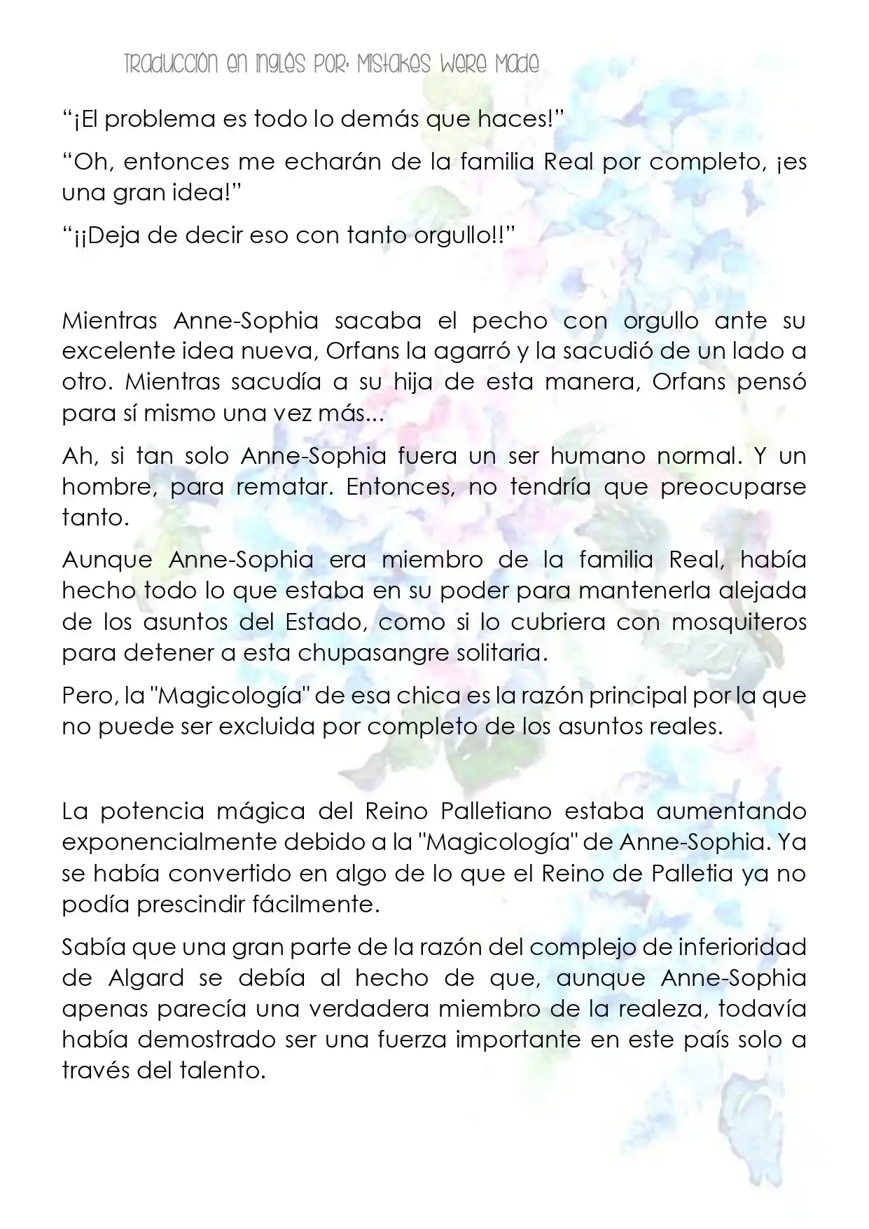 La Revolución Mágica De La Princesa Reencarnada Y La Joven Genio(NW) (Novela) - Capítulo 2 - Página 15 - LectorTMOo