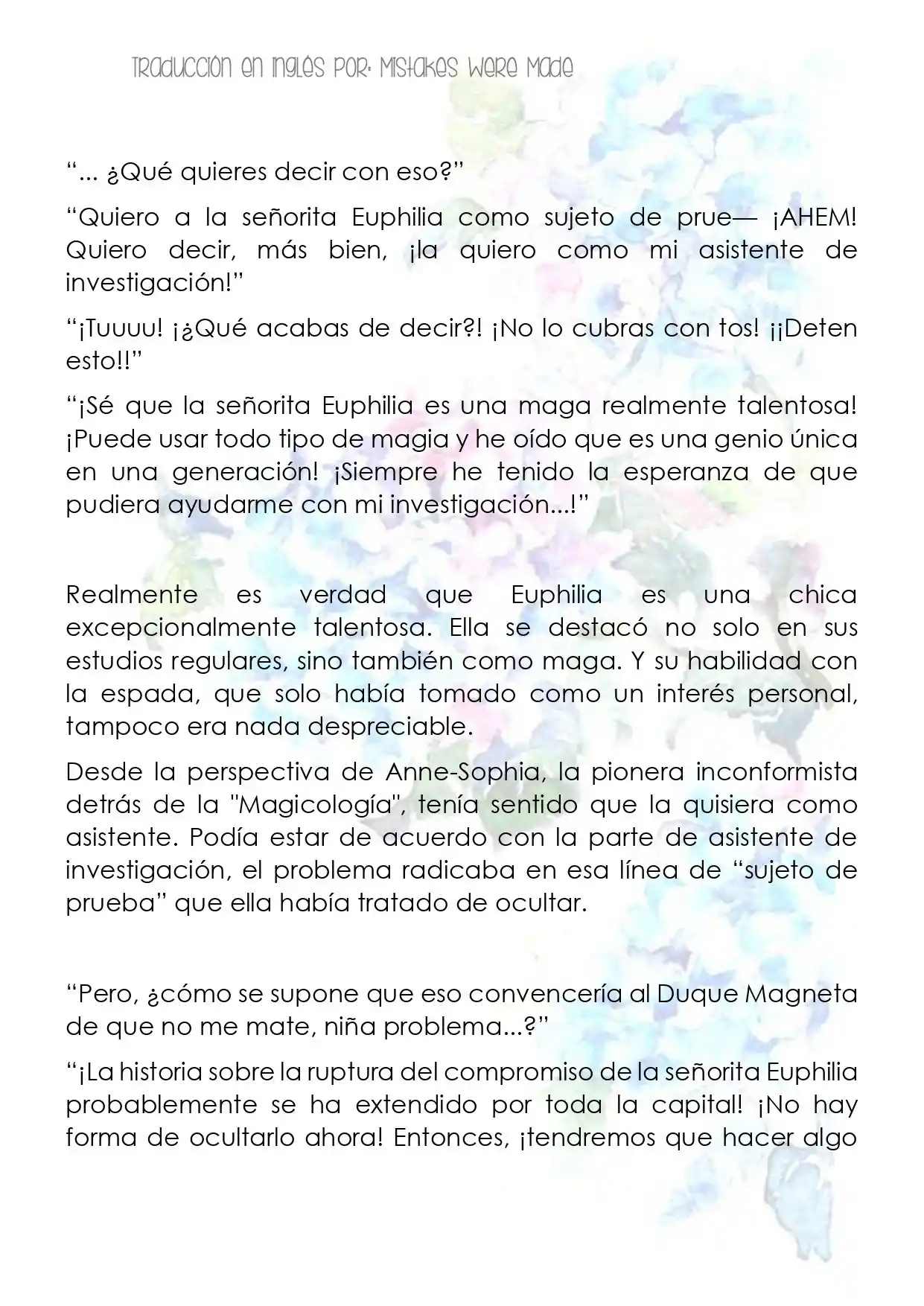 La Revolución Mágica De La Princesa Reencarnada Y La Joven Genio(NW) (Novela) - Capítulo 2 - Página 18 - LectorTMOo