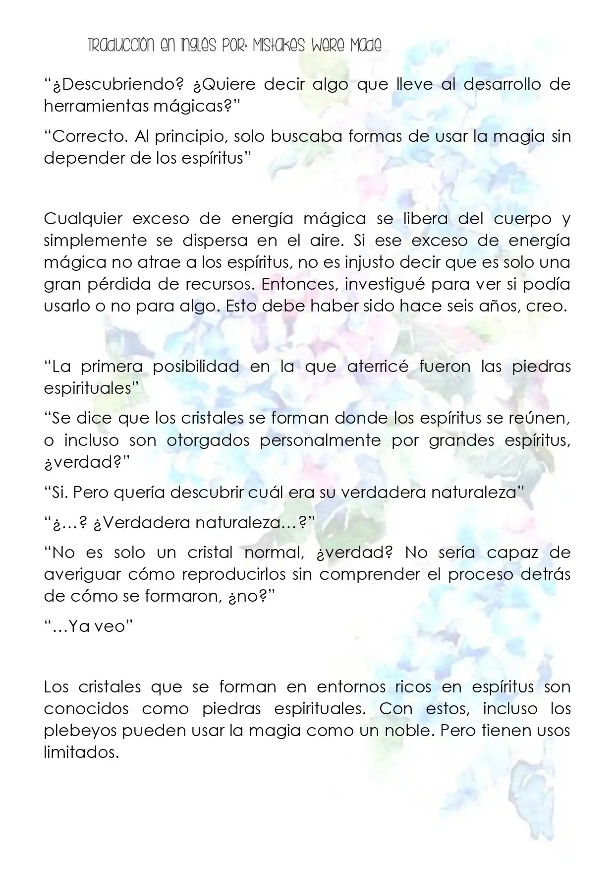La Revolución Mágica De La Princesa Reencarnada Y La Joven Genio(NW) (Novela) - Capítulo 7 - Página 9 - LectorTMOo