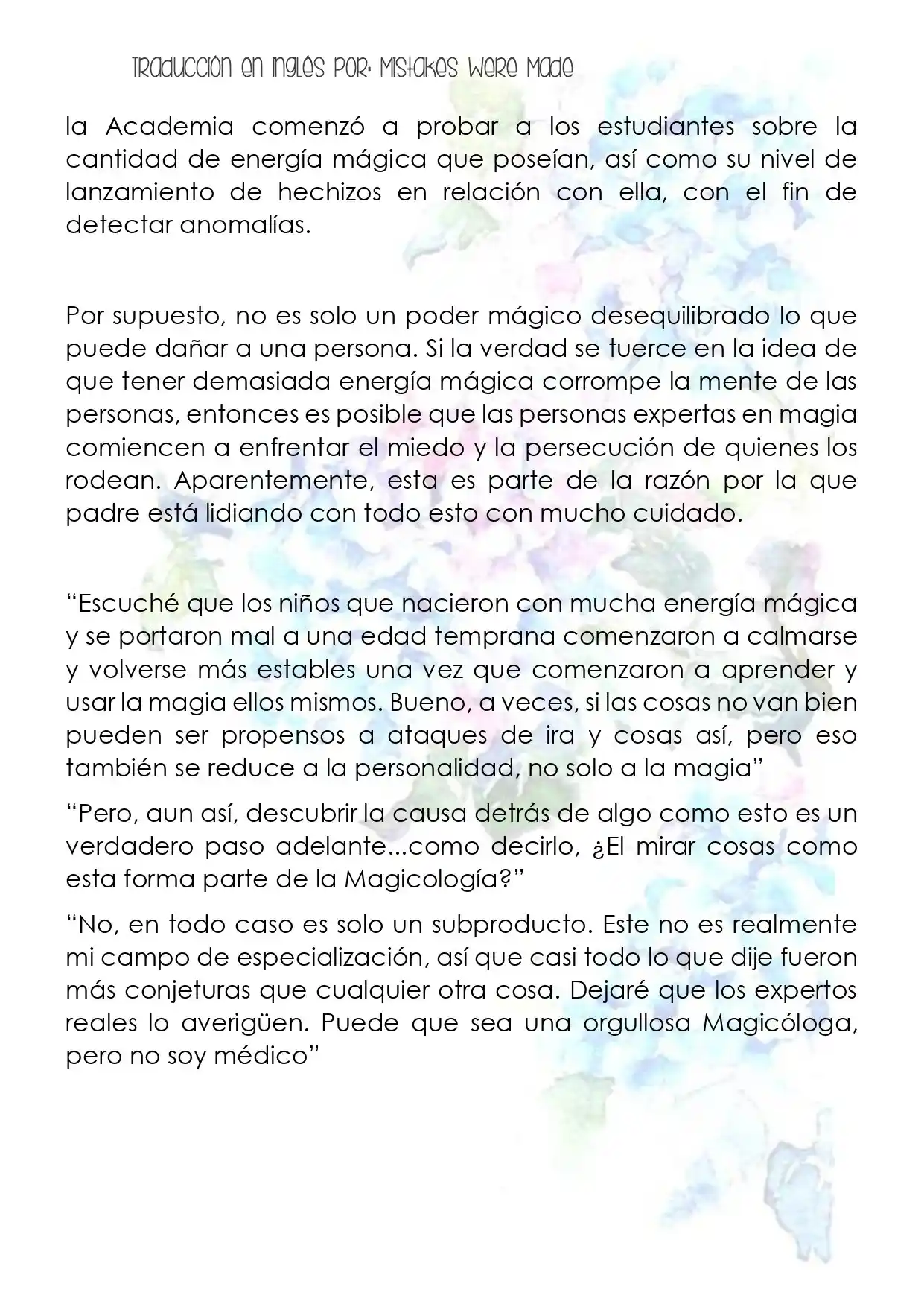 La Revolución Mágica De La Princesa Reencarnada Y La Joven Genio(NW) (Novela) - Capítulo 7 - Página 12 - LectorTMOo