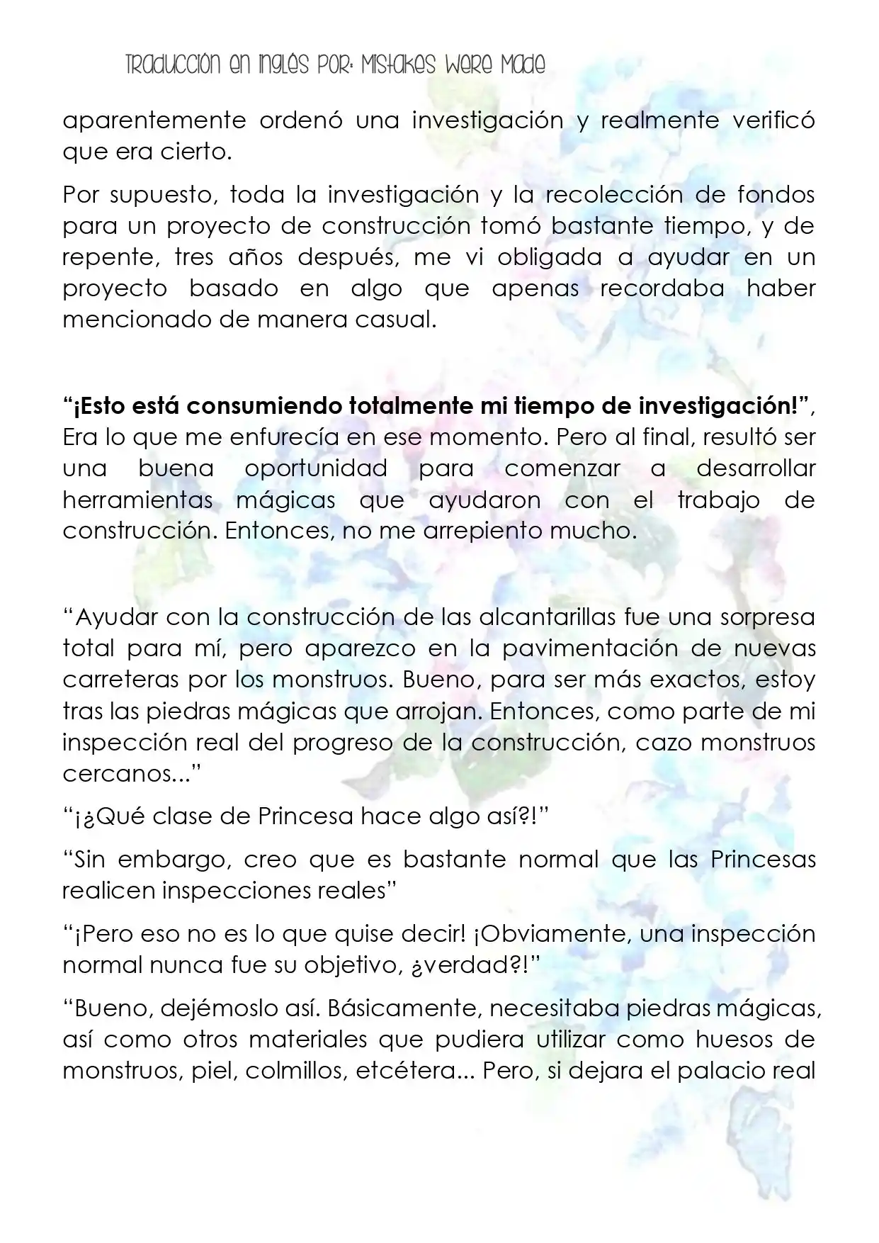 La Revolución Mágica De La Princesa Reencarnada Y La Joven Genio(NW) (Novela) - Capítulo 7 - Página 16 - LectorTMOo
