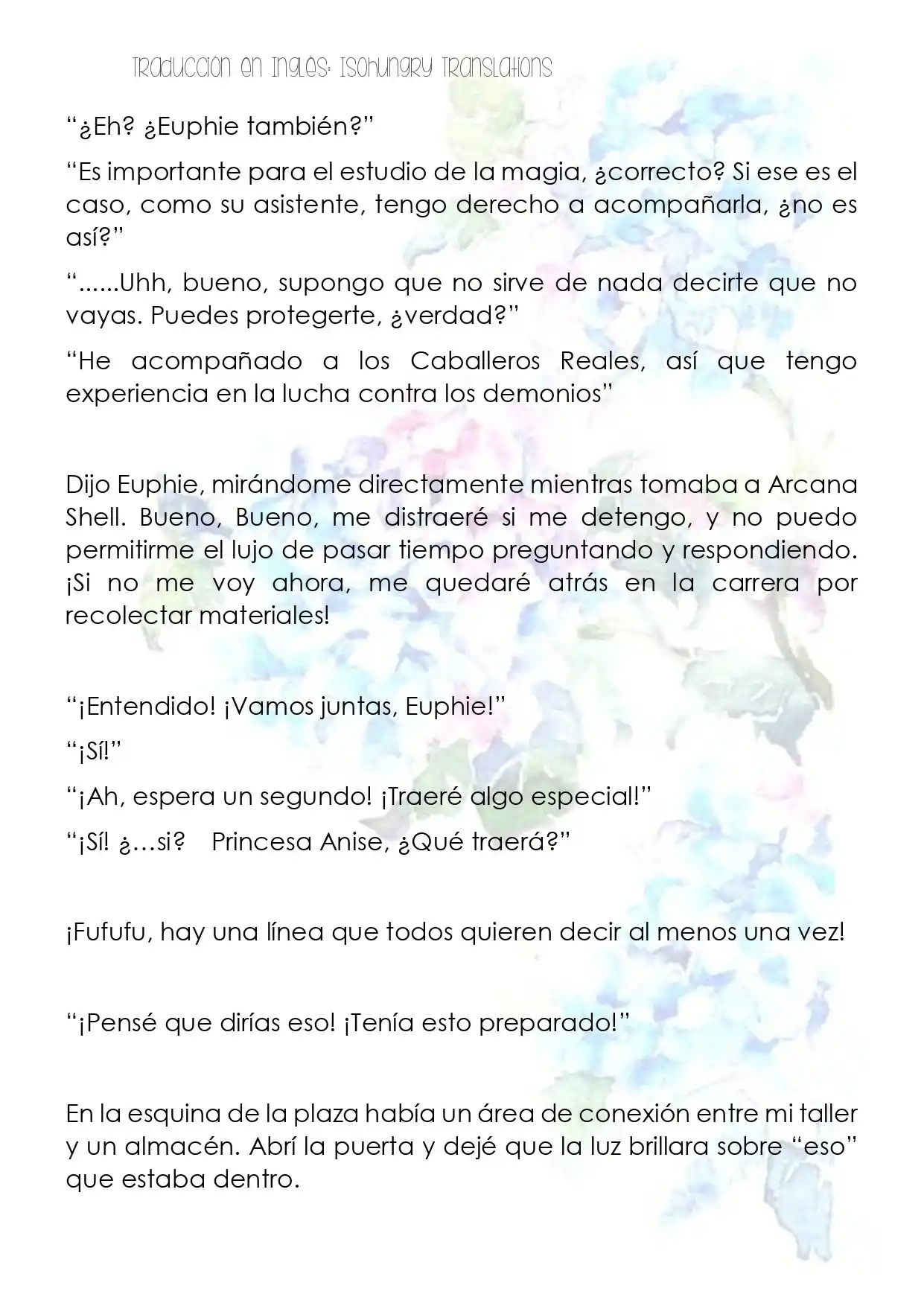 La Revolución Mágica De La Princesa Reencarnada Y La Joven Genio(NW) (Novela) - Capítulo 9 - Página 10 - LectorTMOo