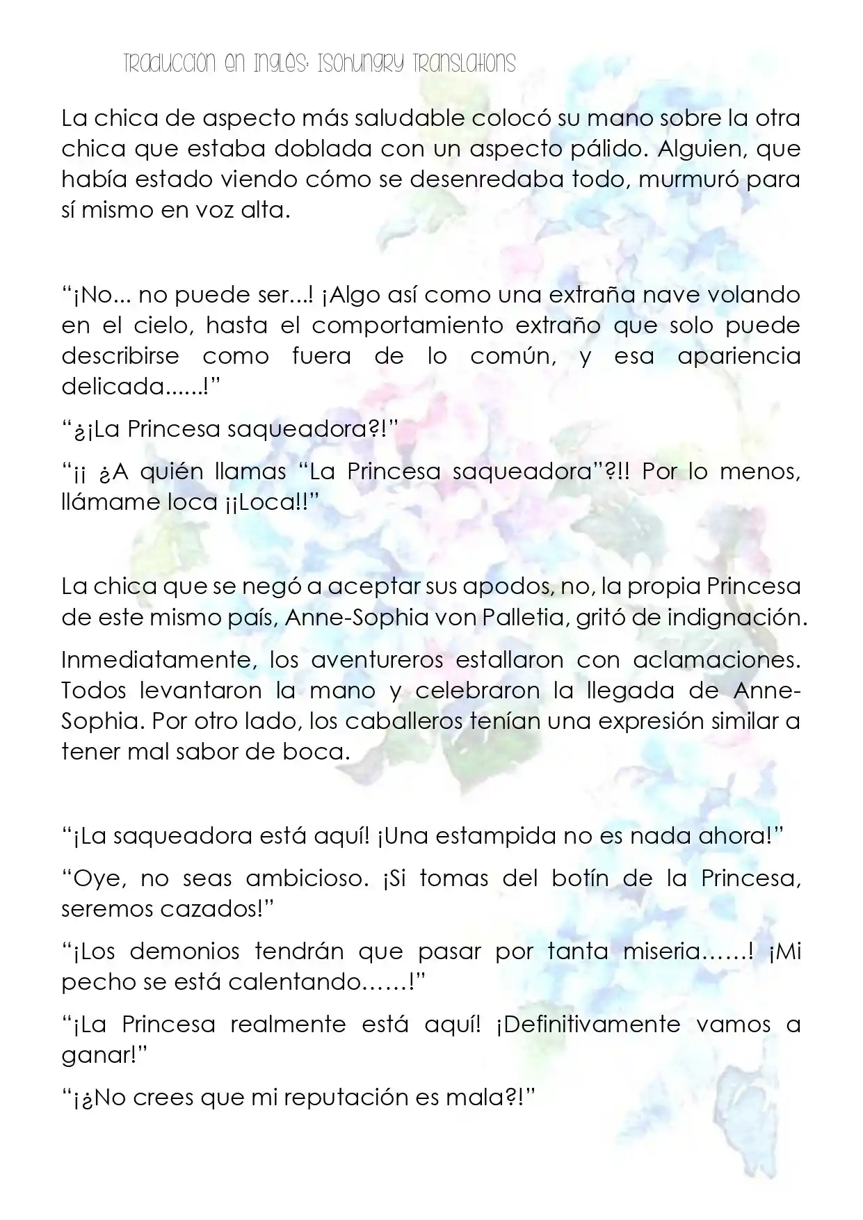 La Revolución Mágica De La Princesa Reencarnada Y La Joven Genio(NW) (Novela) - Capítulo 9 - Página 18 - LectorTMOo