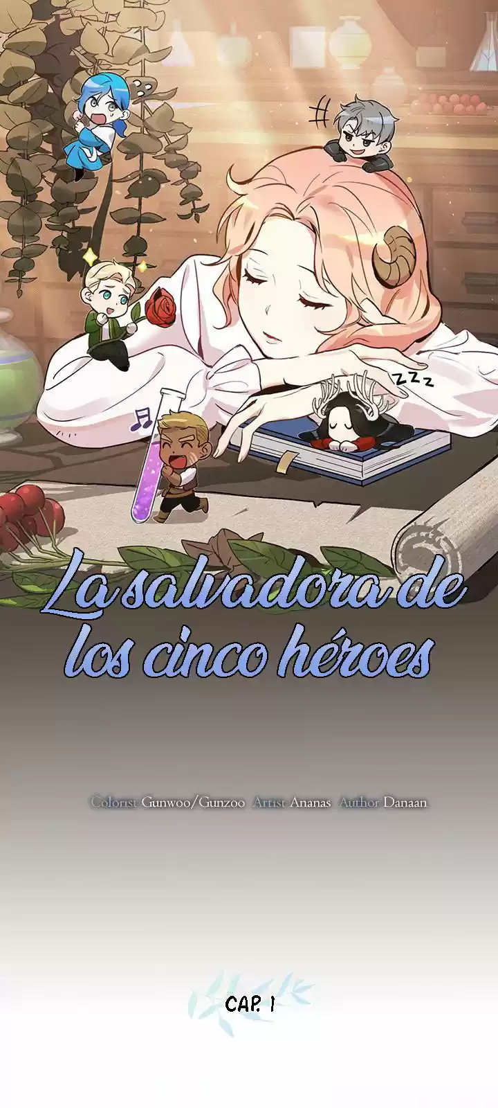 La Salvadora De Los Cinco Héroes - Capítulo 1 - Página 1 - LectorTMOo