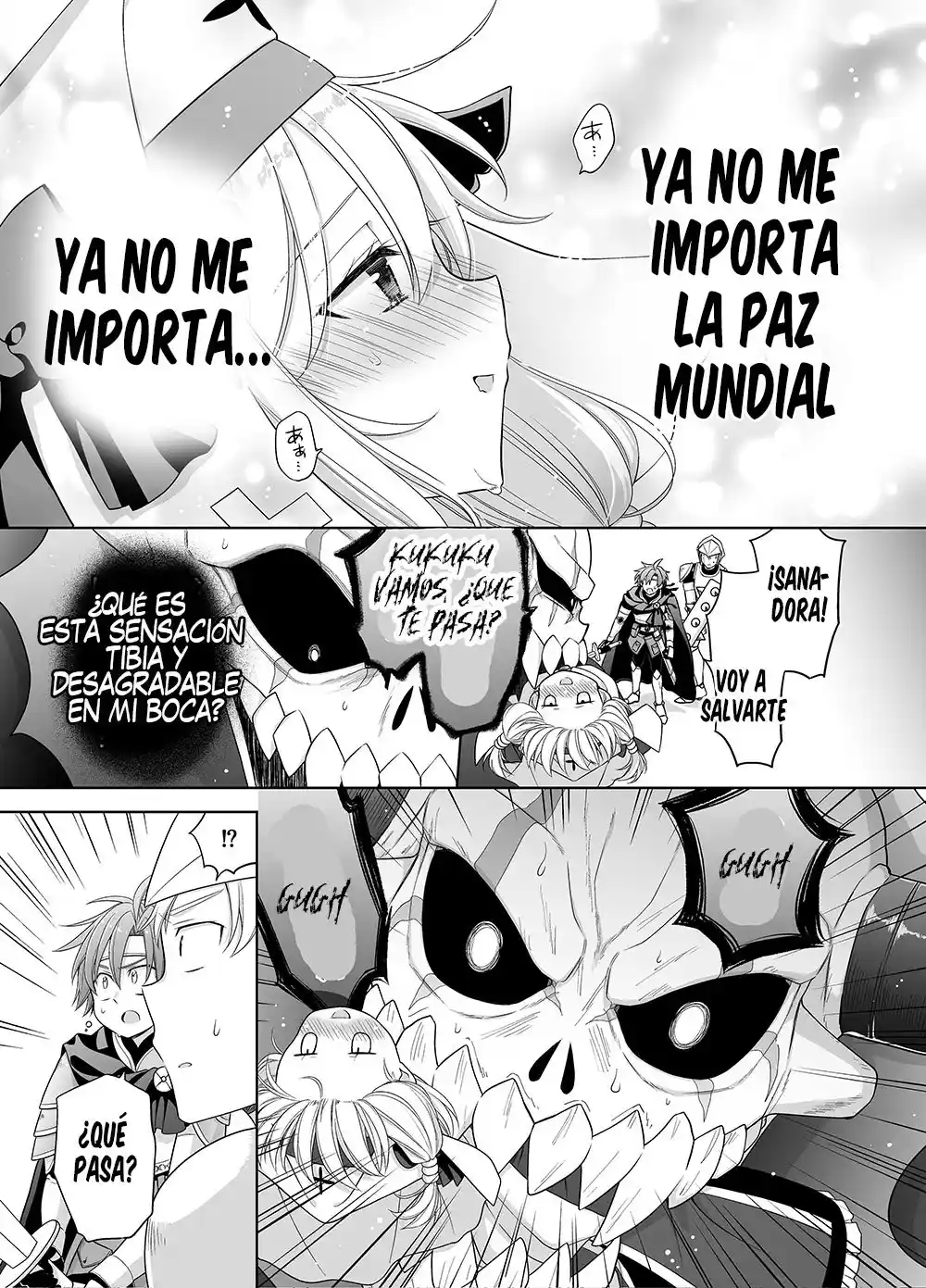 La Sanadora-chan, Cuya Necesidad De Orinar Aumenta Gradualmente Mientras Lucha Contra El Rey Demonio - Capítulo 6 - Página 4 - LectorTMOo