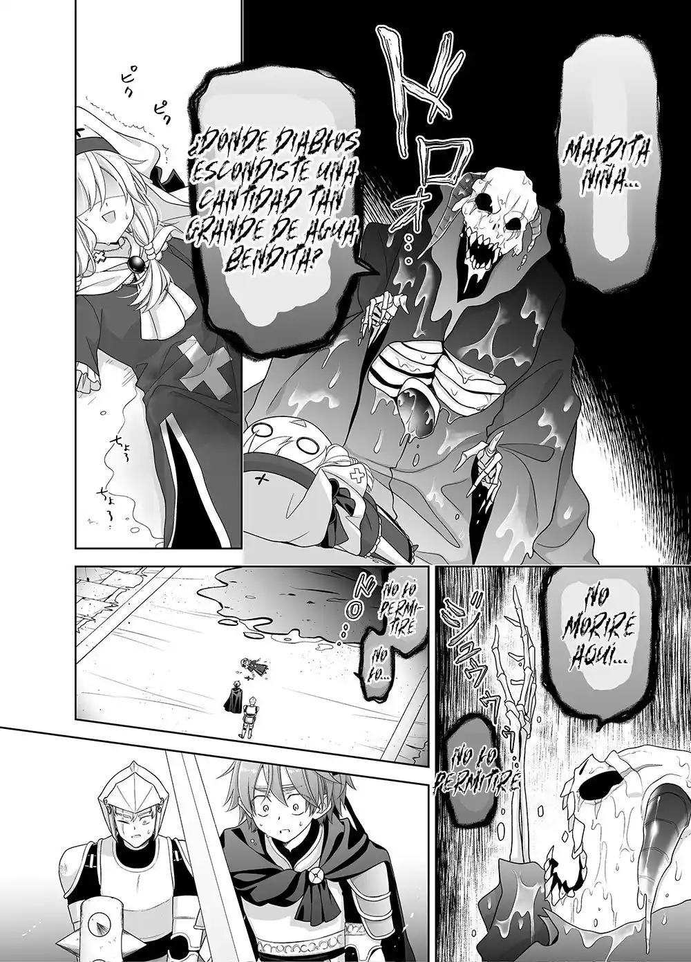 La Sanadora-chan, Cuya Necesidad De Orinar Aumenta Gradualmente Mientras Lucha Contra El Rey Demonio - Capítulo 7 - Página 4 - LectorTMOo