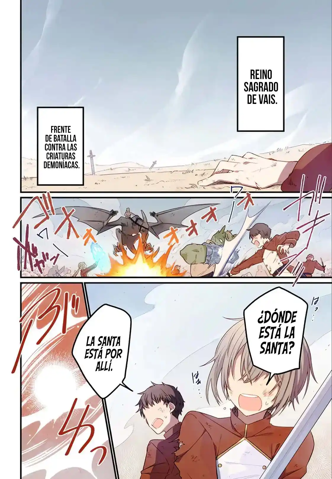La Santa Caída Baila En El Vórtice De La Guerra. - Capítulo 1 - Página 4 - LectorTMOo