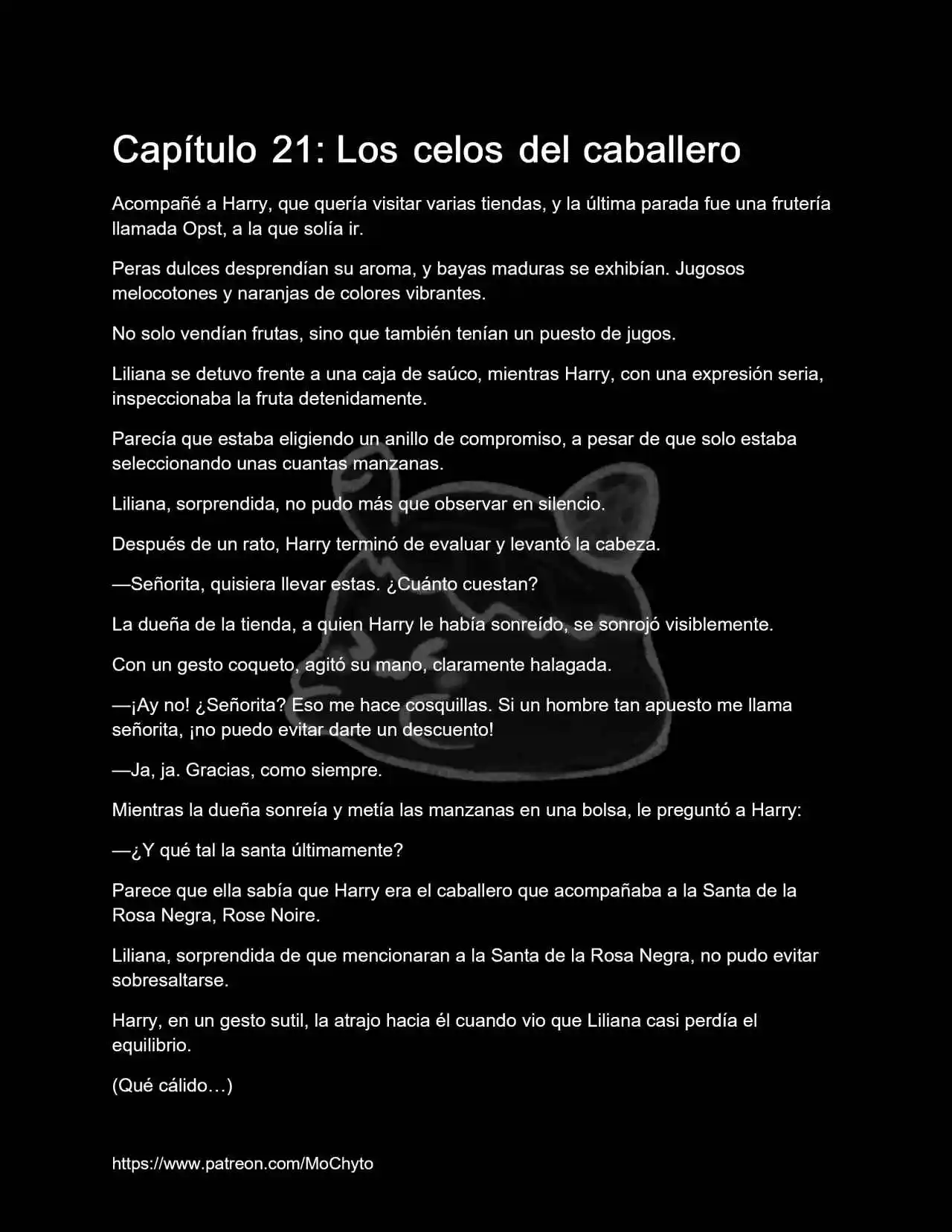 La Santa De Las Flores Y El Caballero De Las Mariposas (Novela) - Capítulo 21 - Página 3 - LectorTMOo