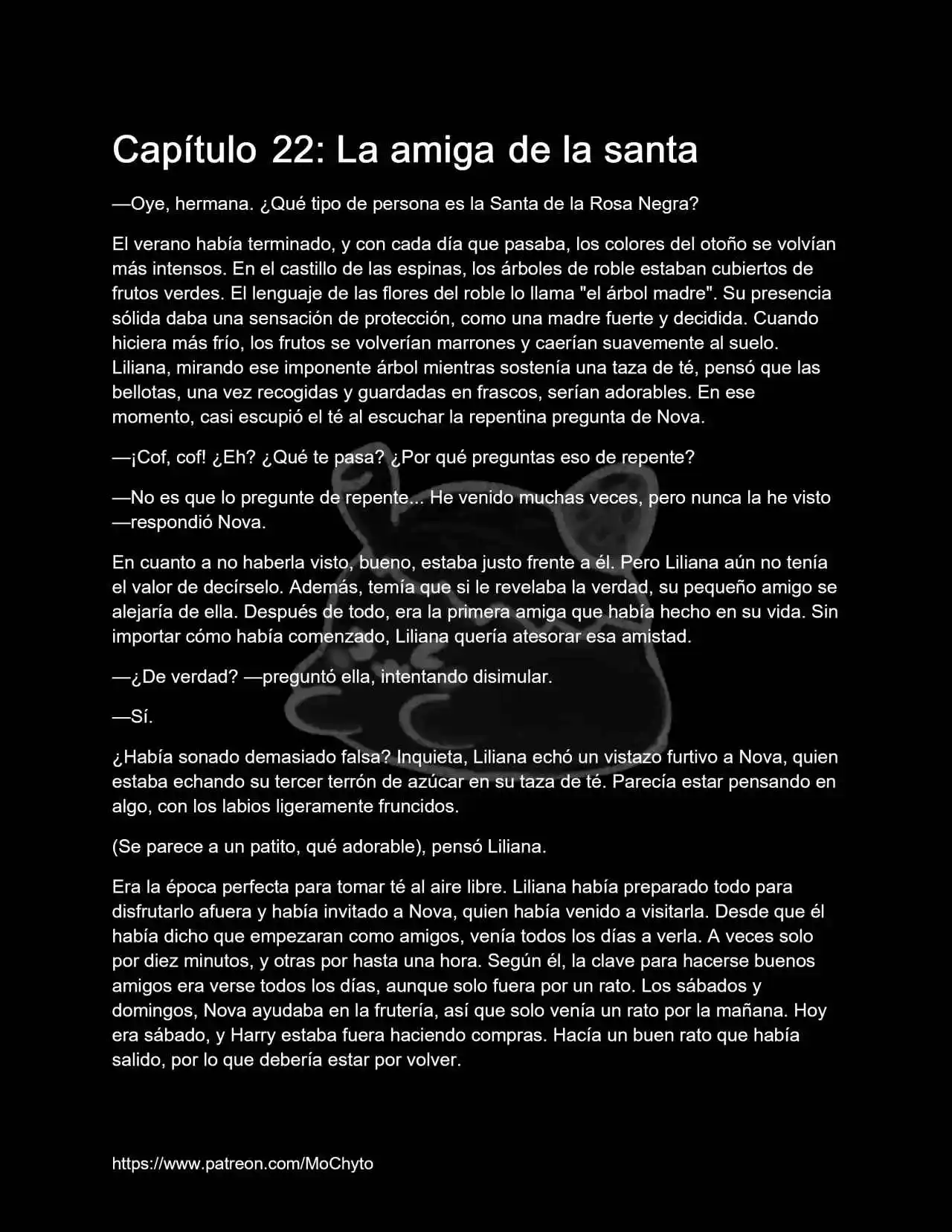La Santa De Las Flores Y El Caballero De Las Mariposas (Novela) - Capítulo 22 - Página 2 - LectorTMOo