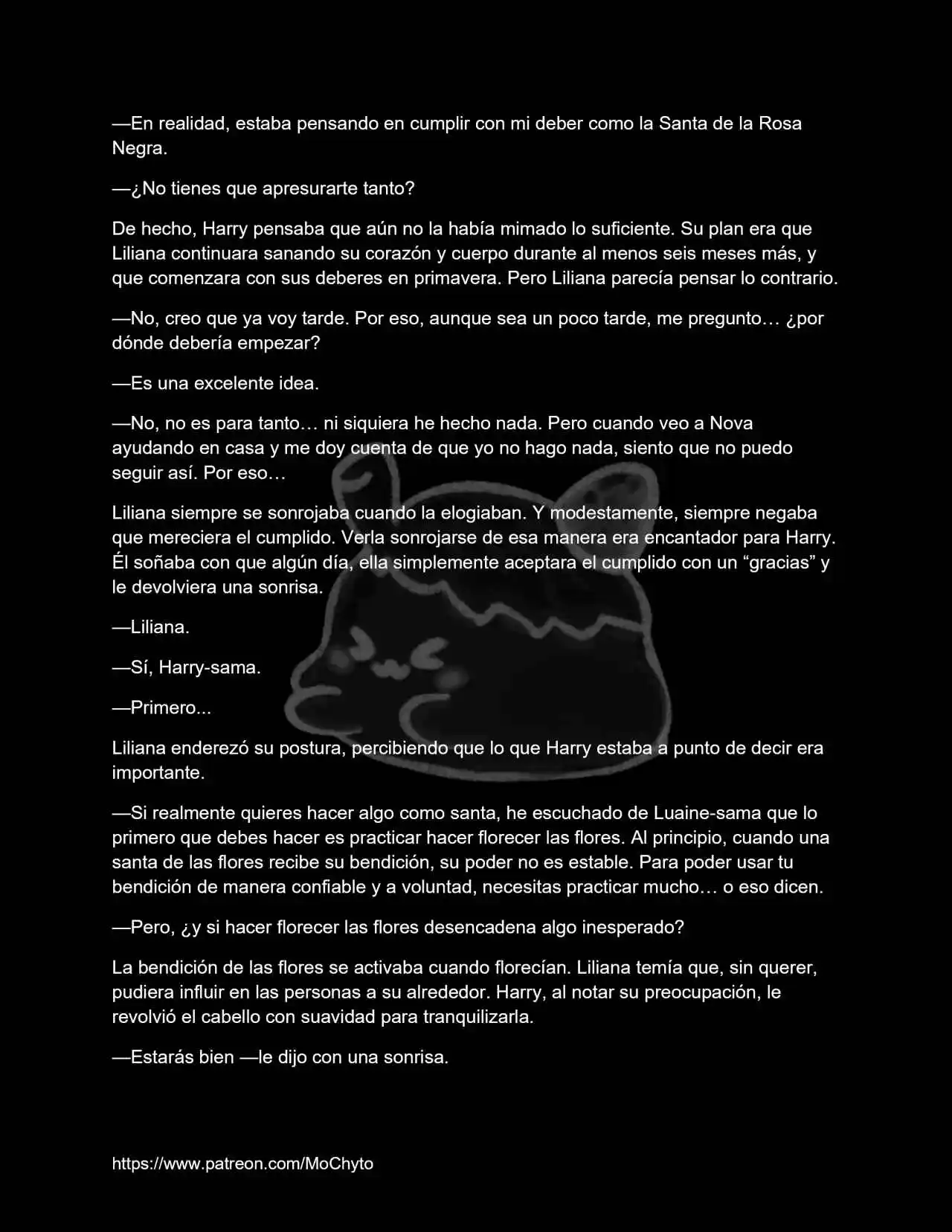 La Santa De Las Flores Y El Caballero De Las Mariposas (Novela) - Capítulo 23 - Página 4 - LectorTMOo