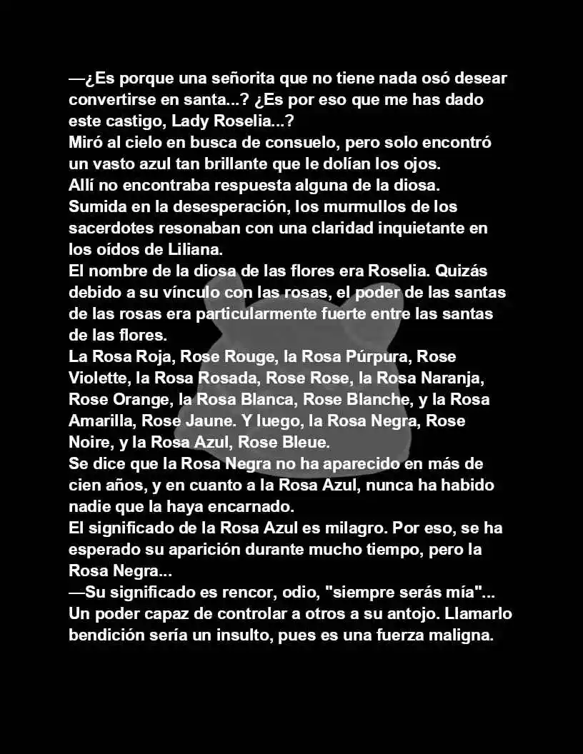 La Santa De Las Flores Y El Caballero De Las Mariposas (Novela) - Capítulo 3 - Página 5 - LectorTMOo