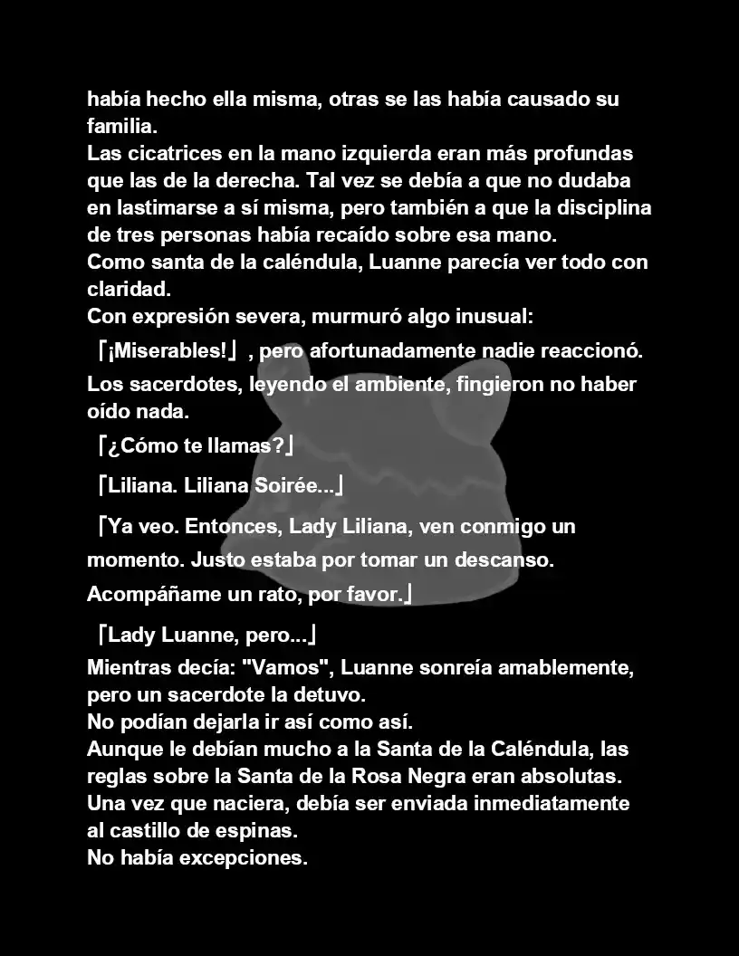 La Santa De Las Flores Y El Caballero De Las Mariposas (Novela) - Capítulo 4 - Página 6 - LectorTMOo