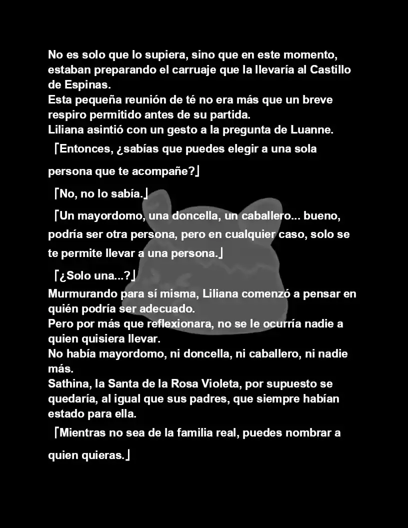 La Santa De Las Flores Y El Caballero De Las Mariposas (Novela) - Capítulo 5 - Página 7 - LectorTMOo