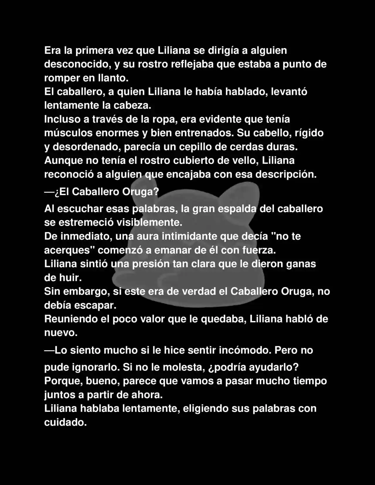 La Santa De Las Flores Y El Caballero De Las Mariposas (Novela) - Capítulo 7 - Página 4 - LectorTMOo