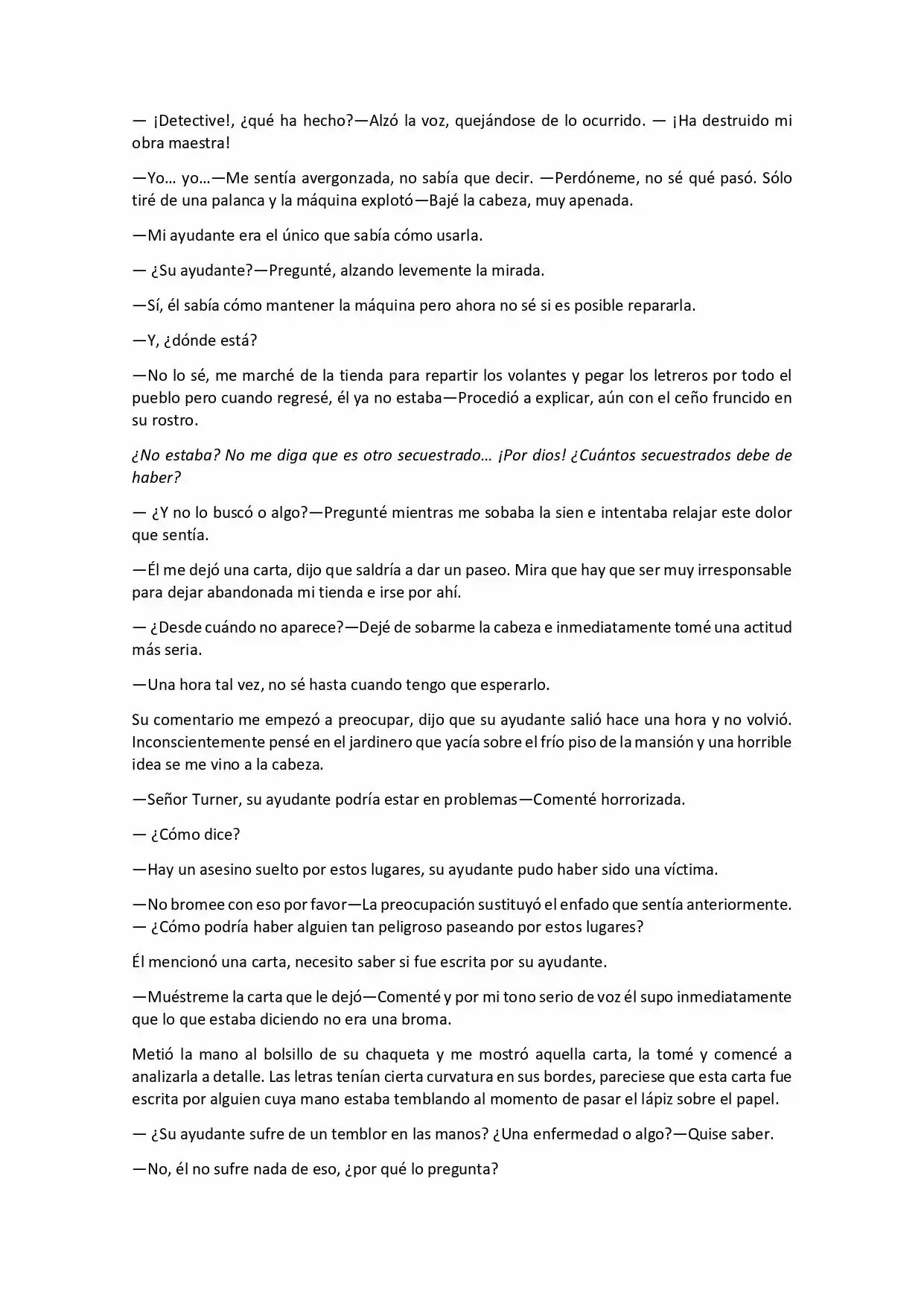 La Señal Del Espíritu (Novela) - Capítulo 2 - Página 4 - LectorTMOo