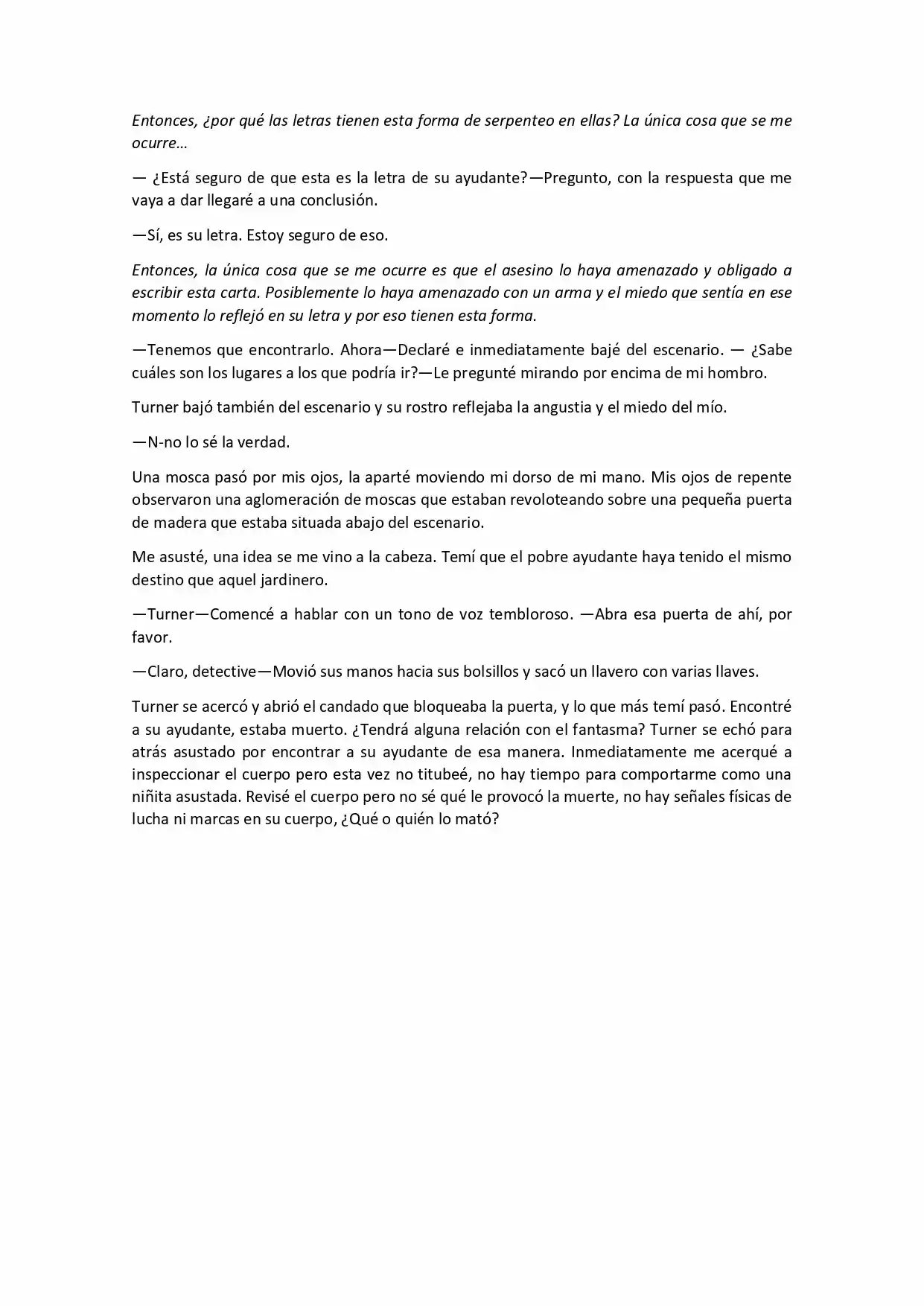 La Señal Del Espíritu (Novela) - Capítulo 2 - Página 5 - LectorTMOo