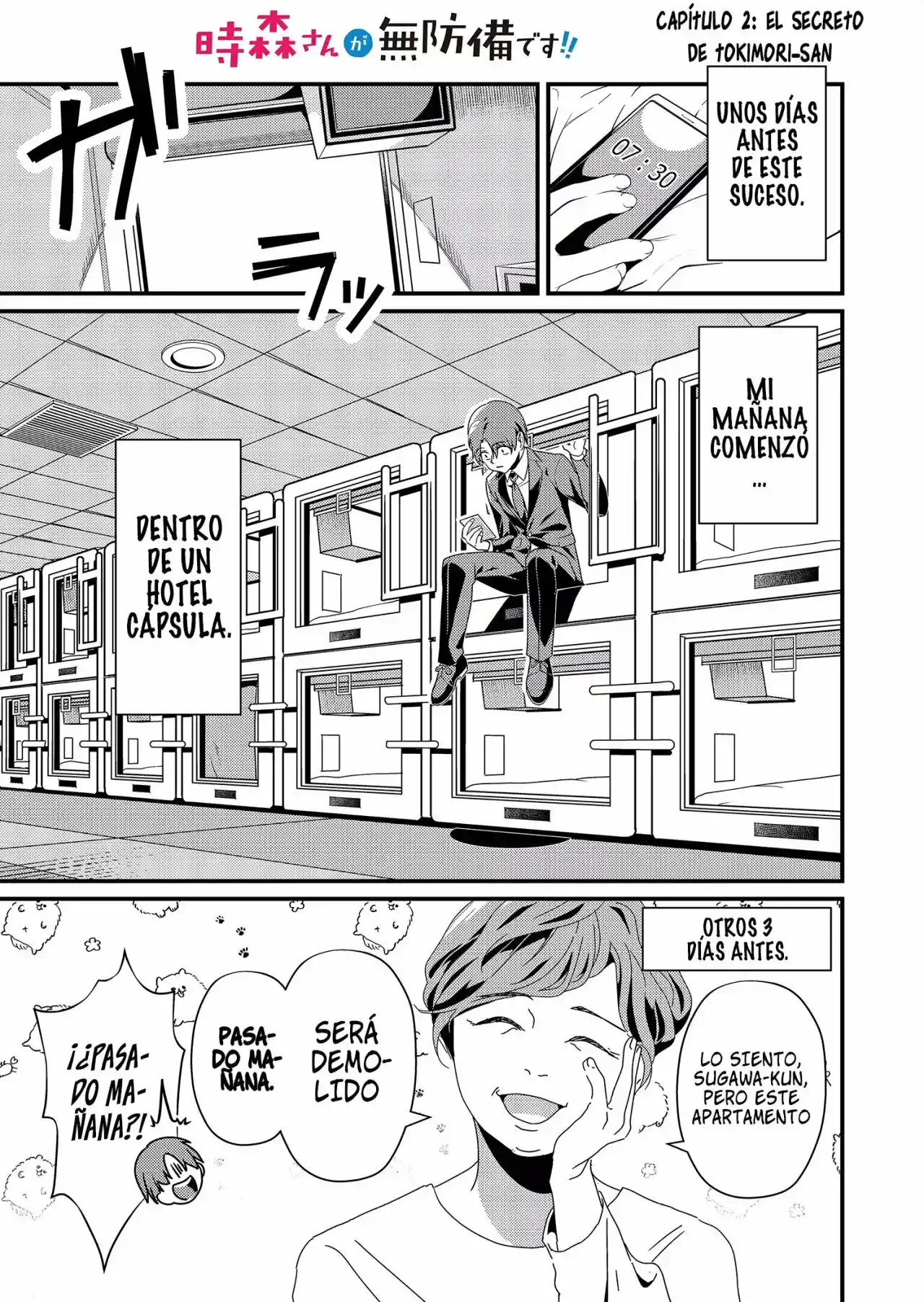 ¡La Señorita Tokimori Está Indefensa! - Capítulo 2 - Página 5 - LectorTMOo