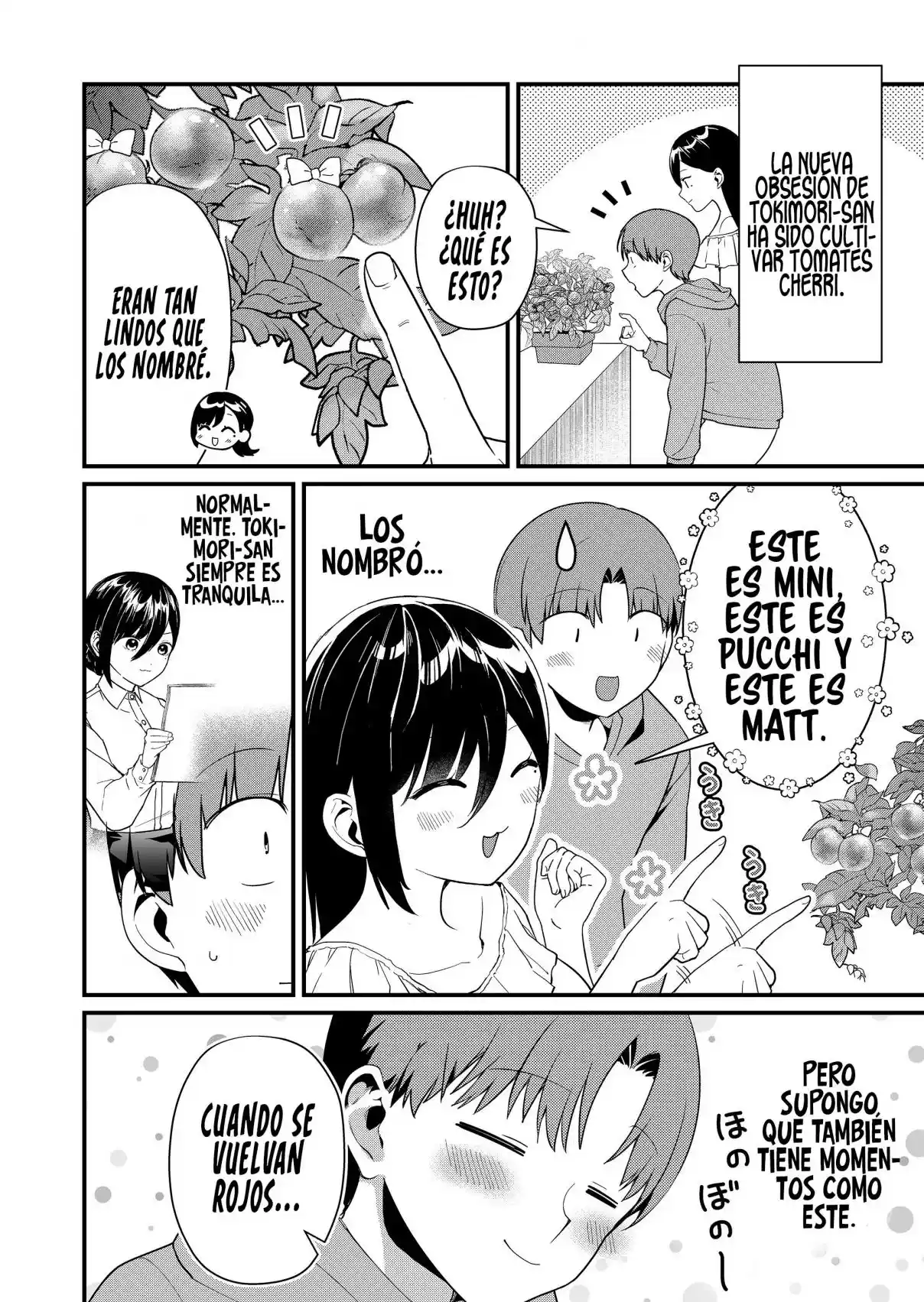 ¡La Señorita Tokimori Está Indefensa! - Capítulo 40 - Página 4 - LectorTMOo