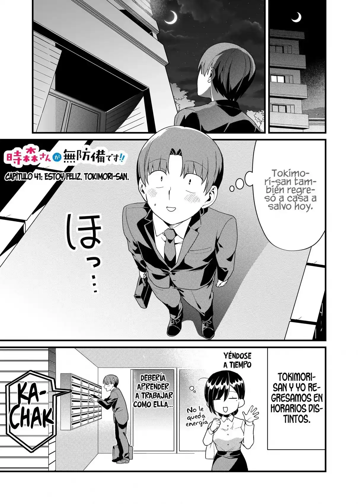 ¡La Señorita Tokimori Está Indefensa! - Capítulo 41 - Página 3 - LectorTMOo