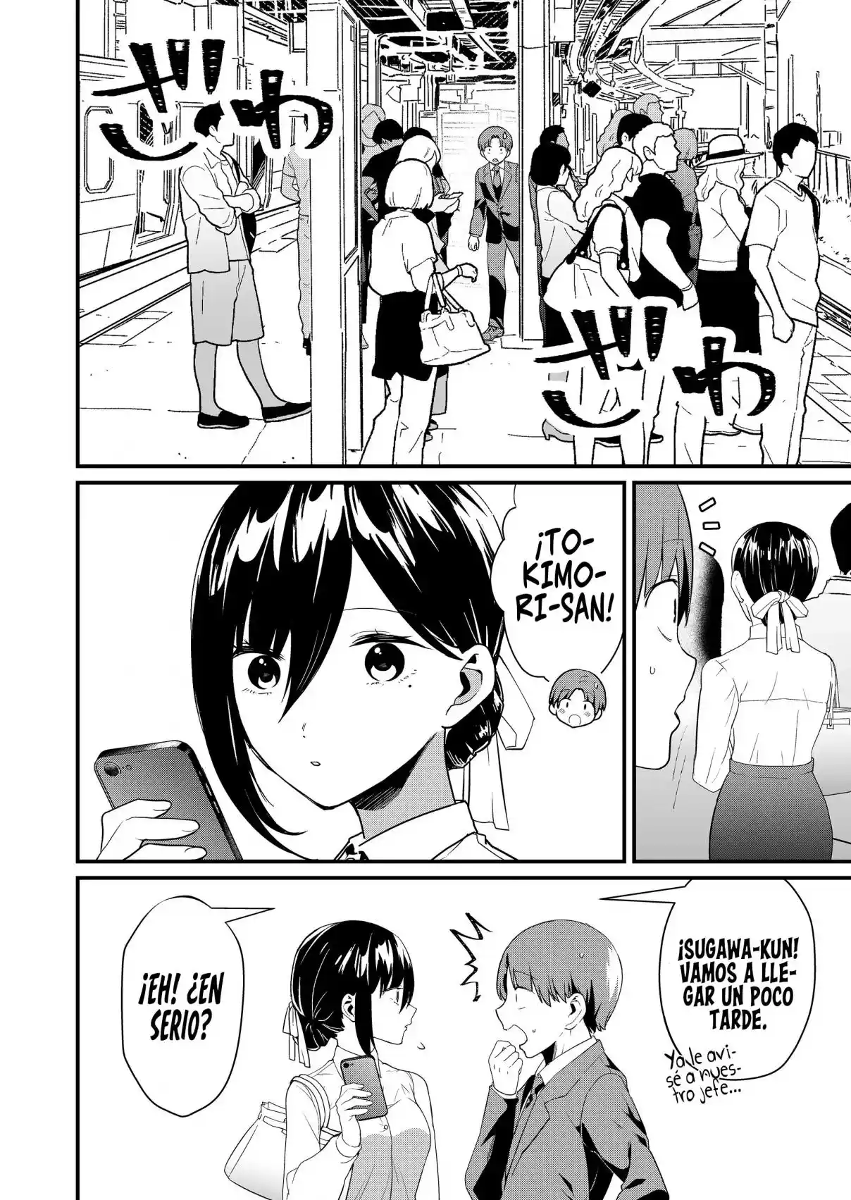 ¡La Señorita Tokimori Está Indefensa! - Capítulo 44 - Página 4 - LectorTMOo