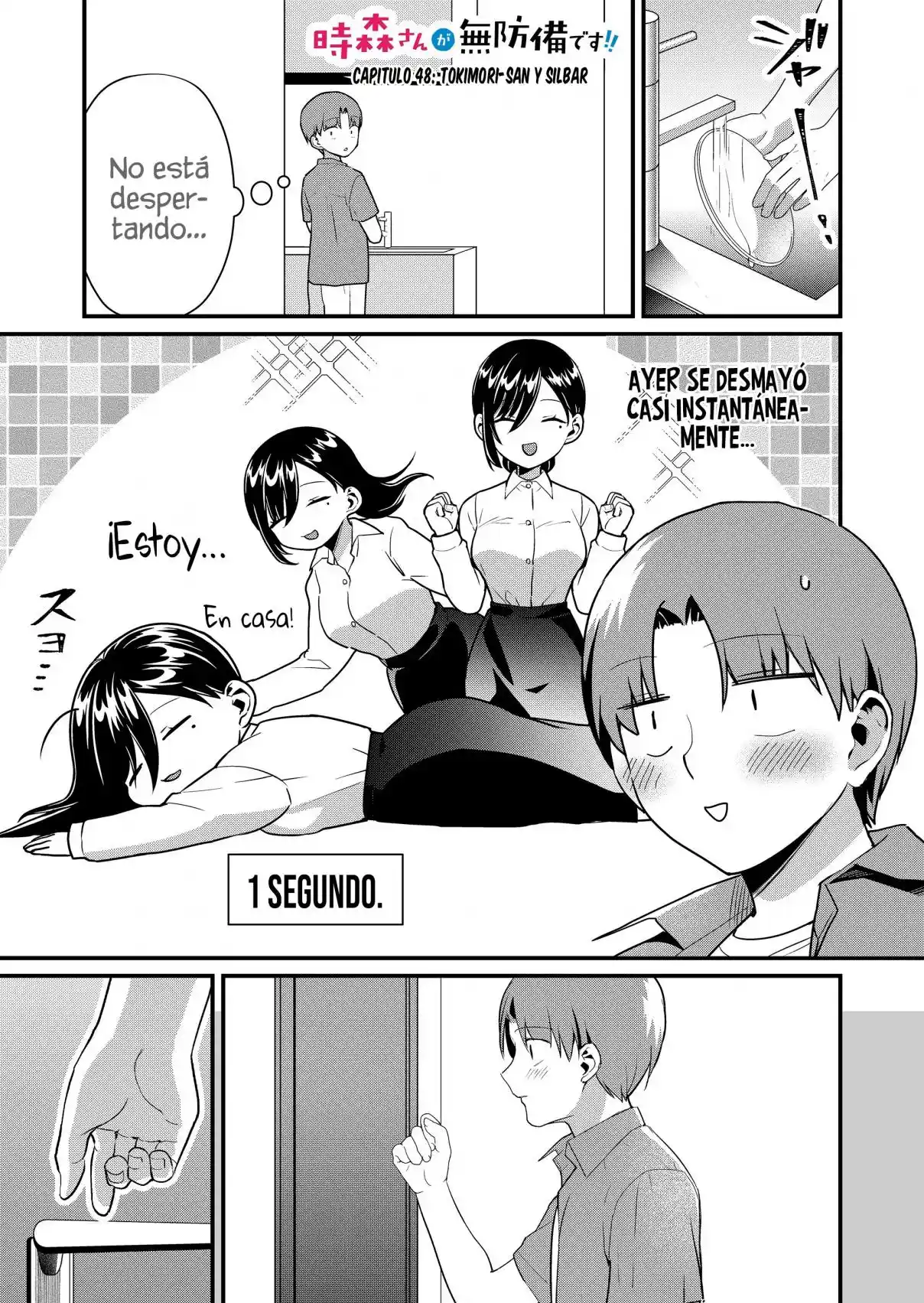¡La Señorita Tokimori Está Indefensa! - Capítulo 48 - Página 3 - LectorTMOo