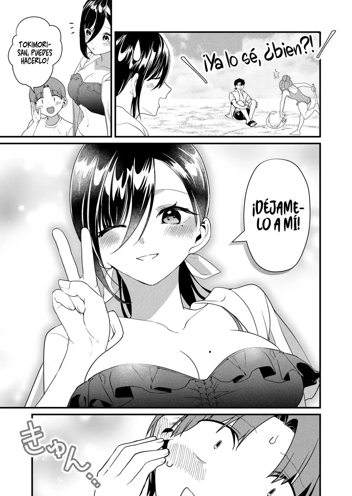 ¡La Señorita Tokimori Está Indefensa! - Capítulo 49 - Página 9 - LectorTMOo
