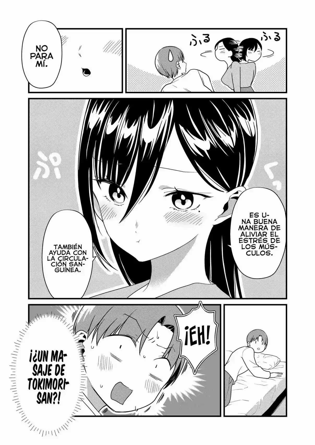 ¡La Señorita Tokimori Está Indefensa! - Capítulo 53 - Página 7 - LectorTMOo
