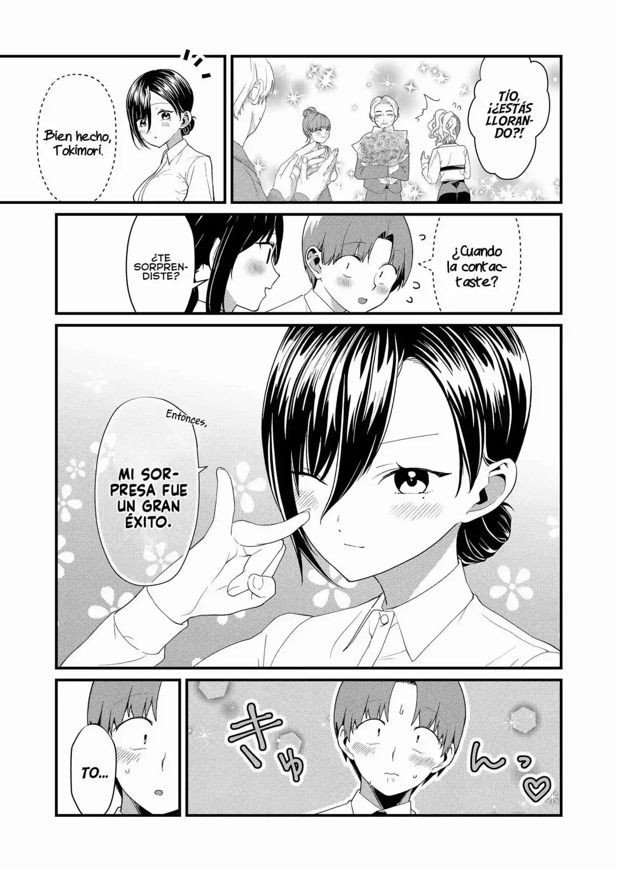 ¡La Señorita Tokimori Está Indefensa! - Capítulo 55 - Página 3 - LectorTMOo