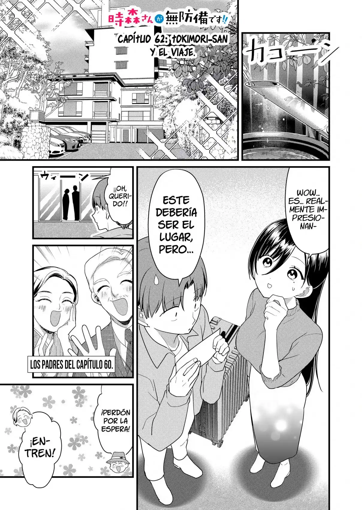¡La Señorita Tokimori Está Indefensa! - Capítulo 62 - Página 3 - LectorTMOo