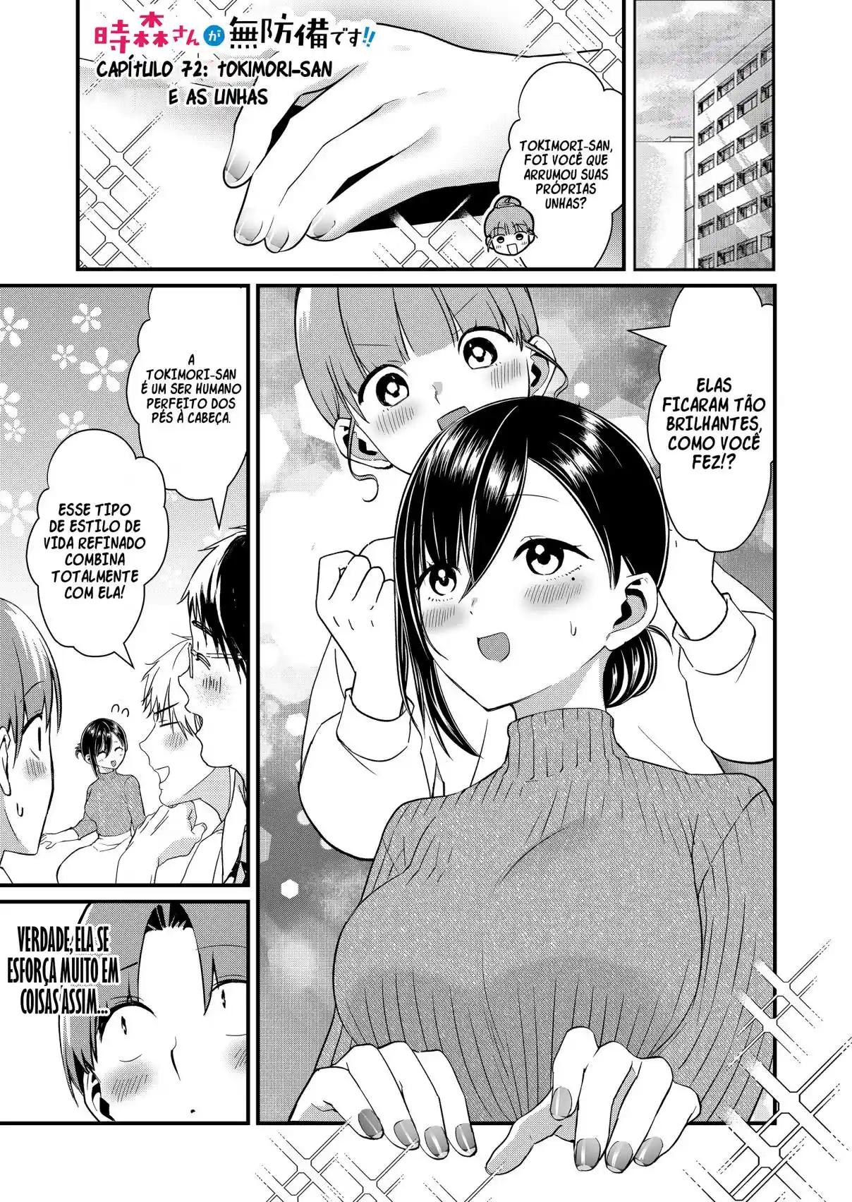 ¡La Señorita Tokimori Está Indefensa! - Capítulo 72 - Página 1 - LectorTMOo