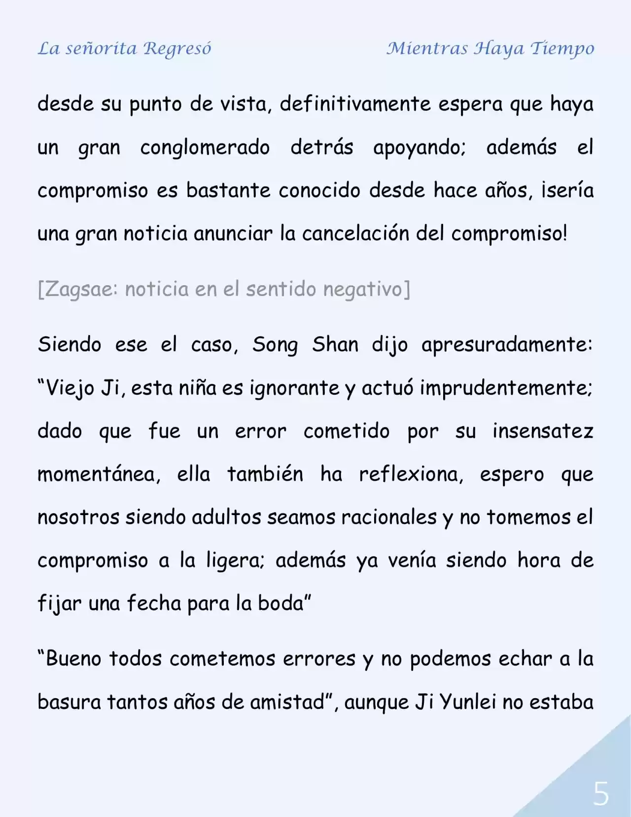 La Señorita Y Sus Lacayos Van A Ir A Molestar A La Estudiante Transferida - Capítulo 5 - Página 6 - LectorTMOo