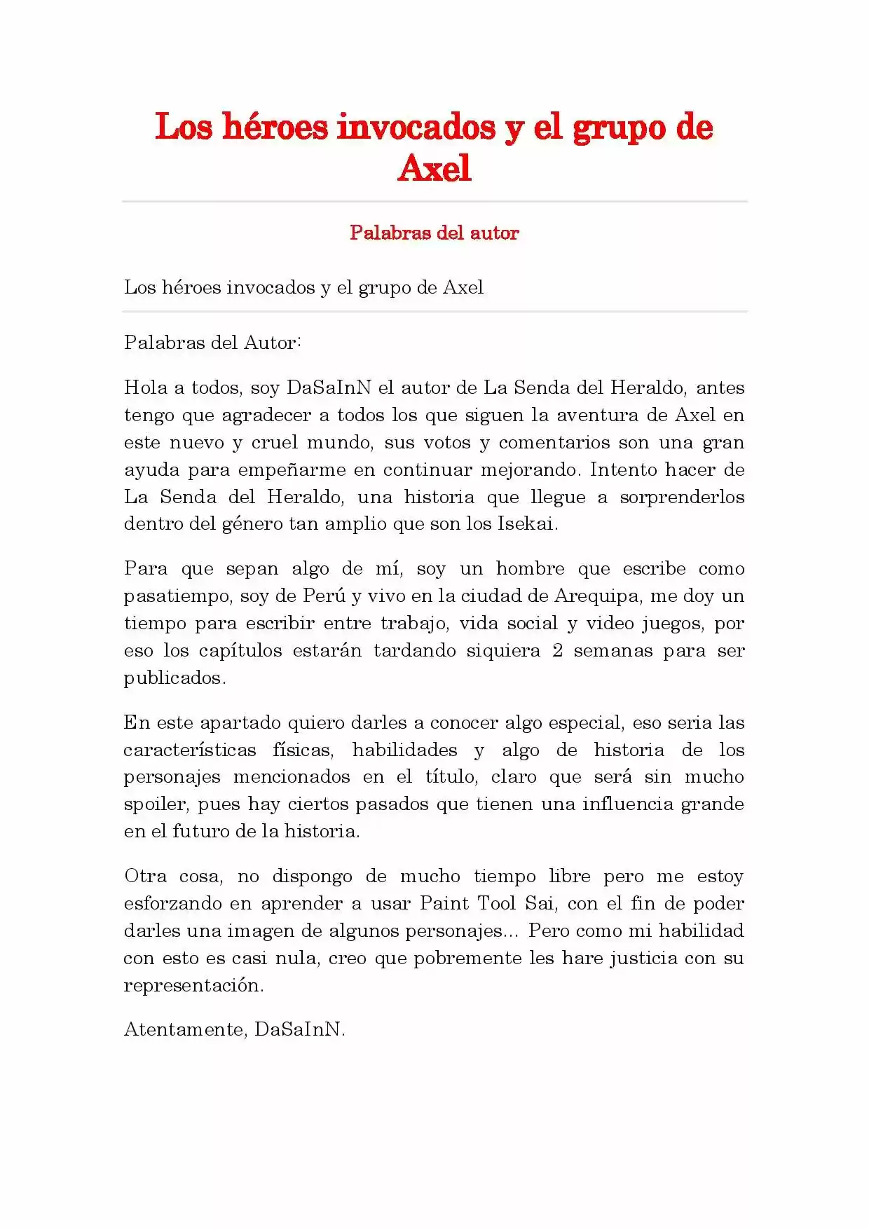 LA SENDA DEL HERALDO (Novela) - Capítulo 12.40 - Página 2 - LectorTMOo