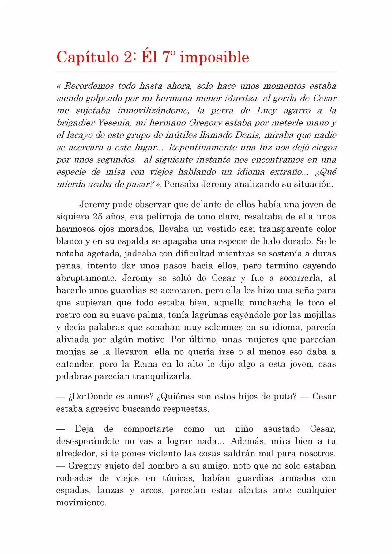 LA SENDA DEL HERALDO (Novela) - Capítulo 3 - Página 2 - LectorTMOo