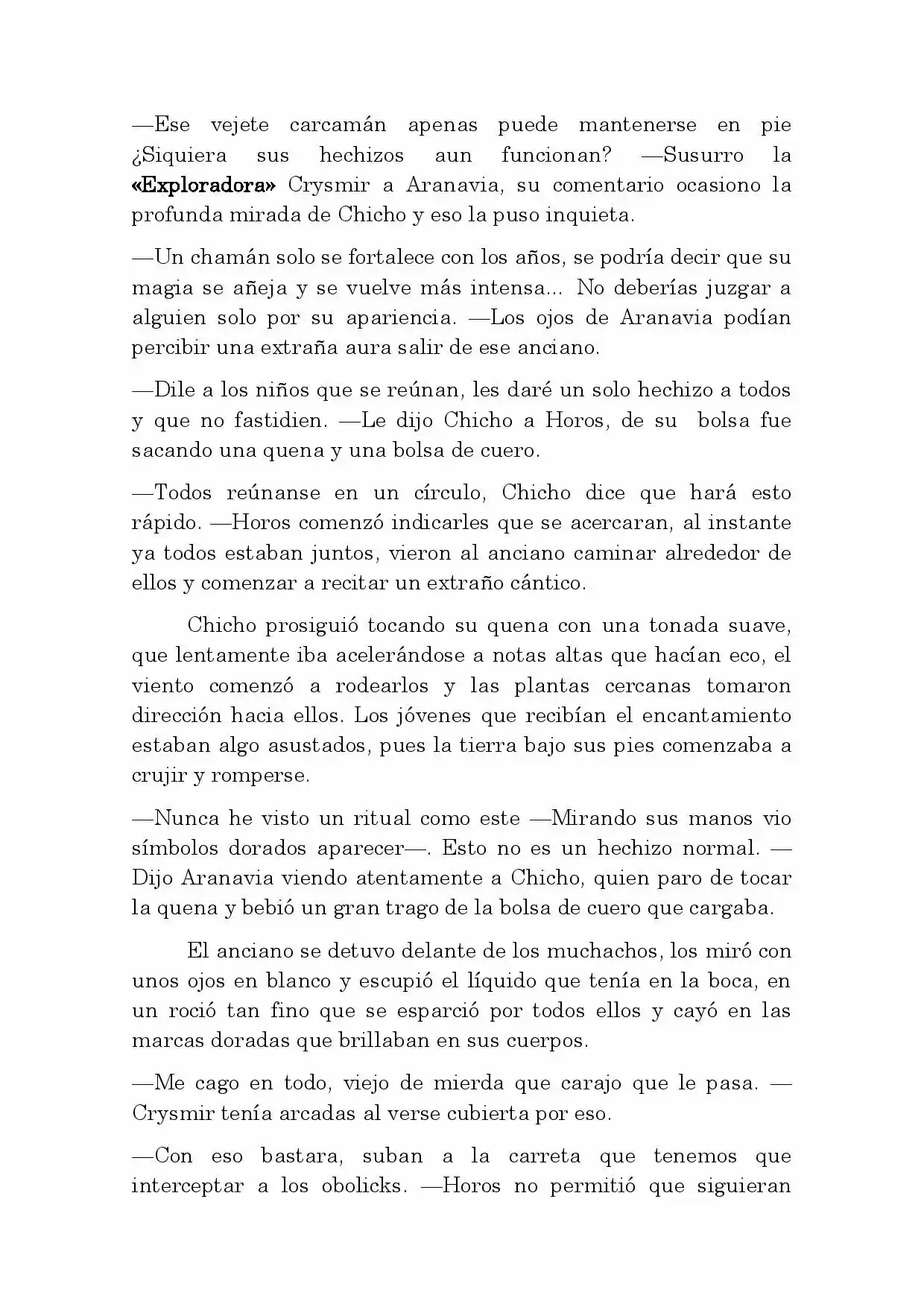 LA SENDA DEL HERALDO (Novela) - Capítulo 33 - Página 17 - LectorTMOo