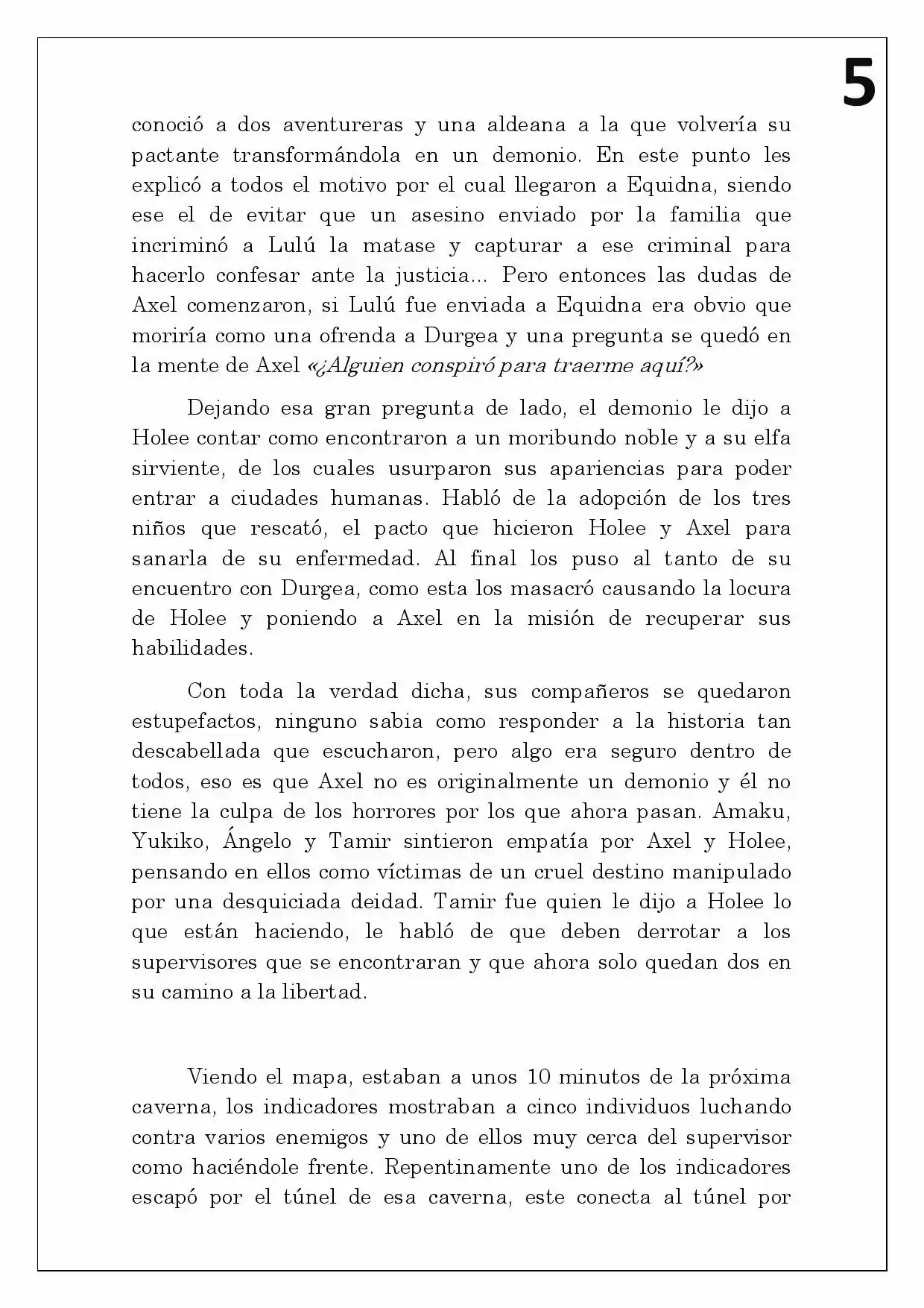 LA SENDA DEL HERALDO (Novela) - Capítulo 51 - Página 6 - LectorTMOo
