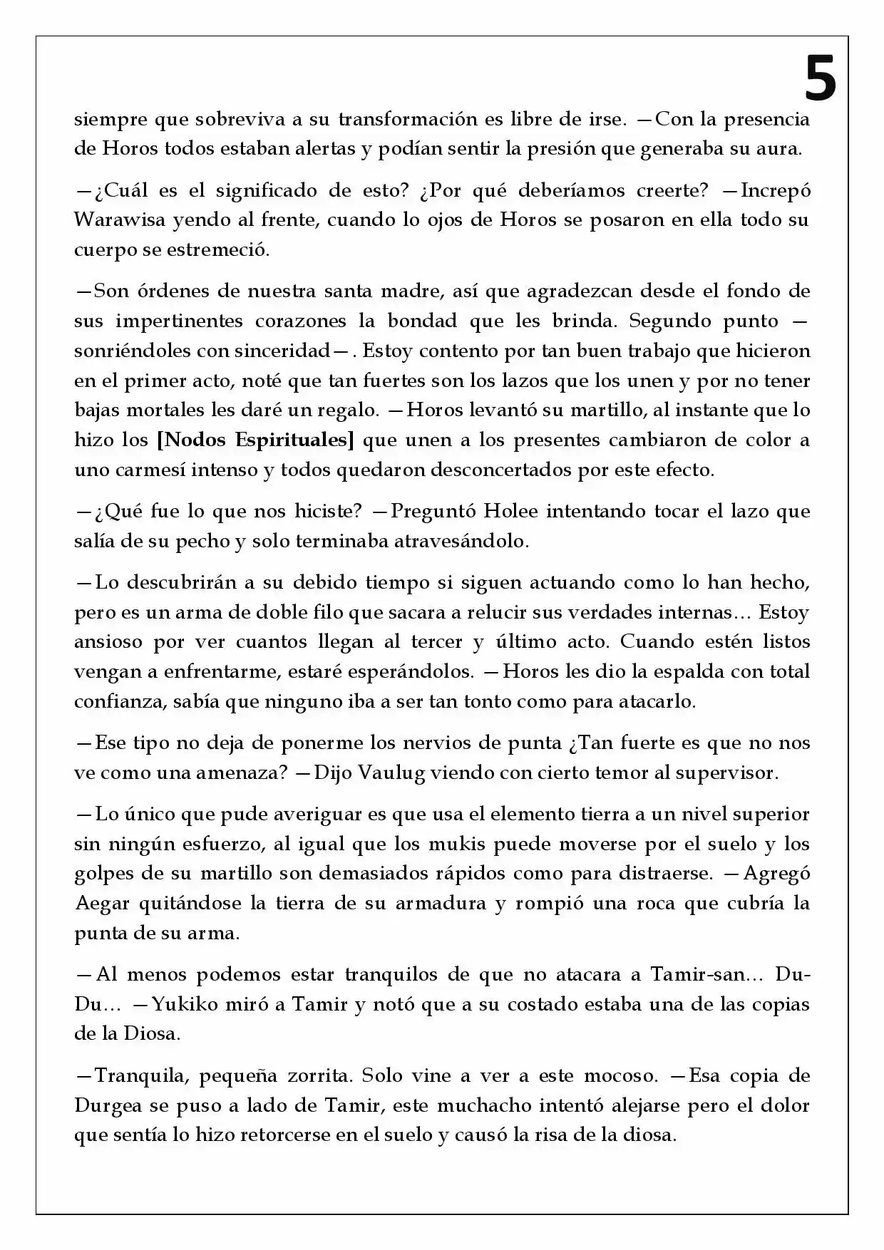 LA SENDA DEL HERALDO (Novela) - Capítulo 55 - Página 6 - LectorTMOo