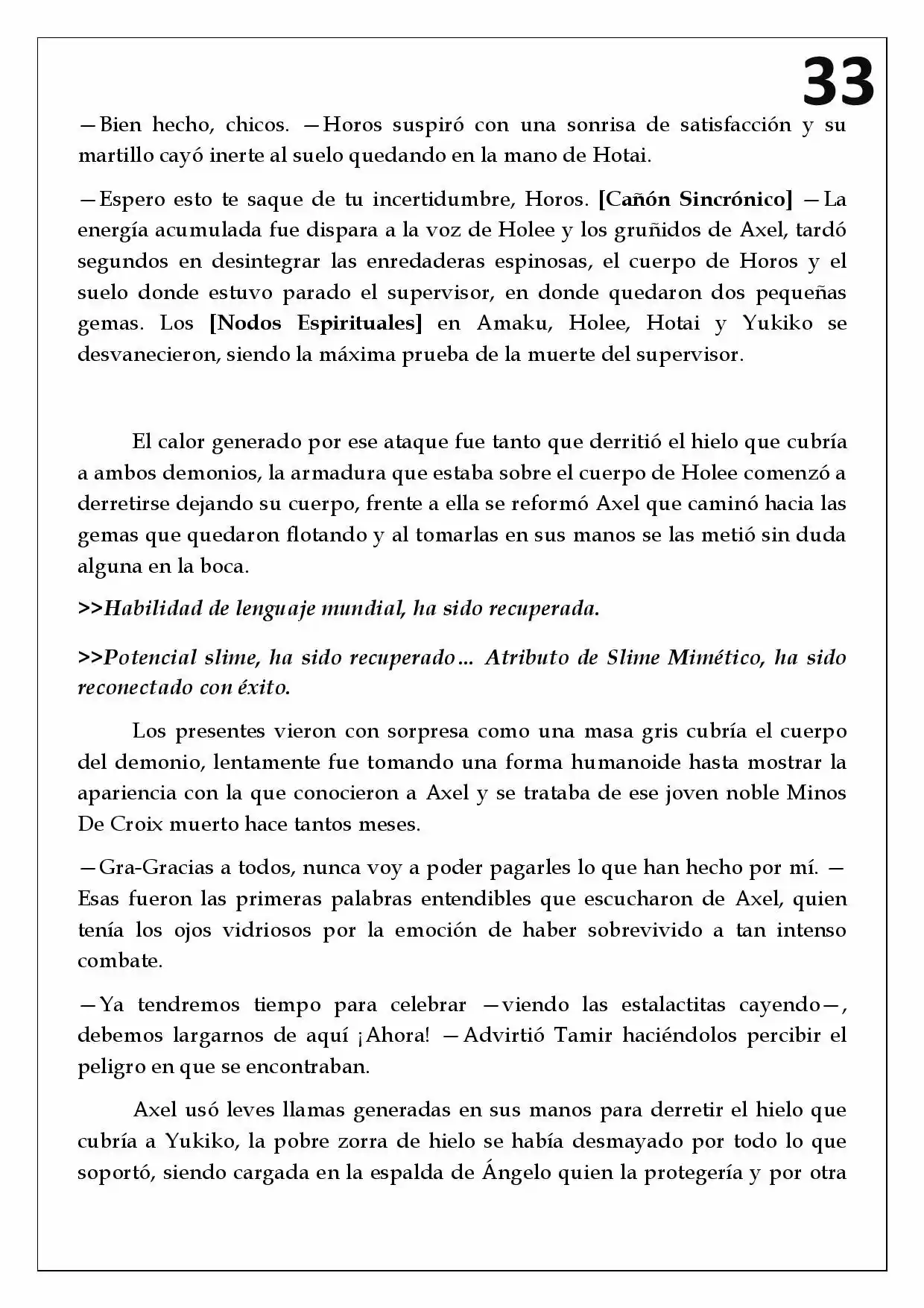 LA SENDA DEL HERALDO (Novela) - Capítulo 59 - Página 34 - LectorTMOo