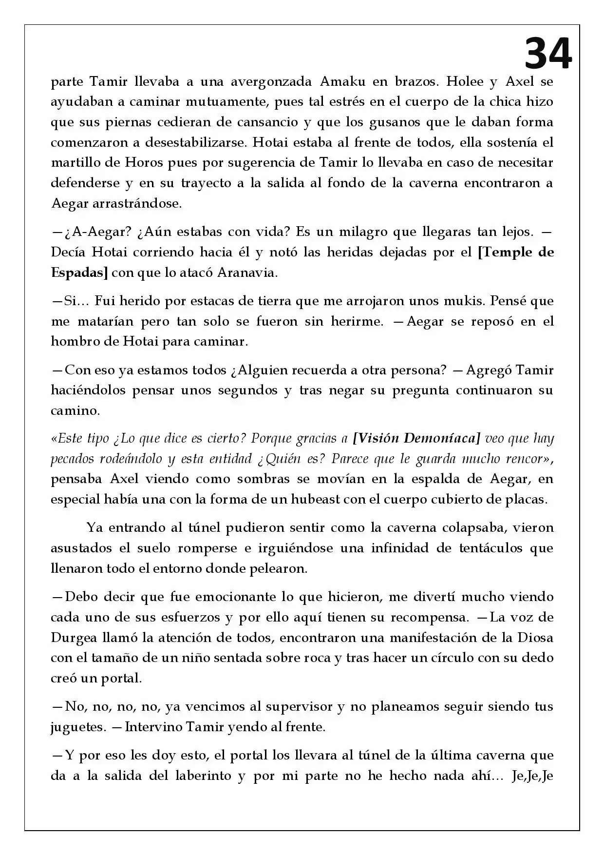 LA SENDA DEL HERALDO (Novela) - Capítulo 59 - Página 35 - LectorTMOo
