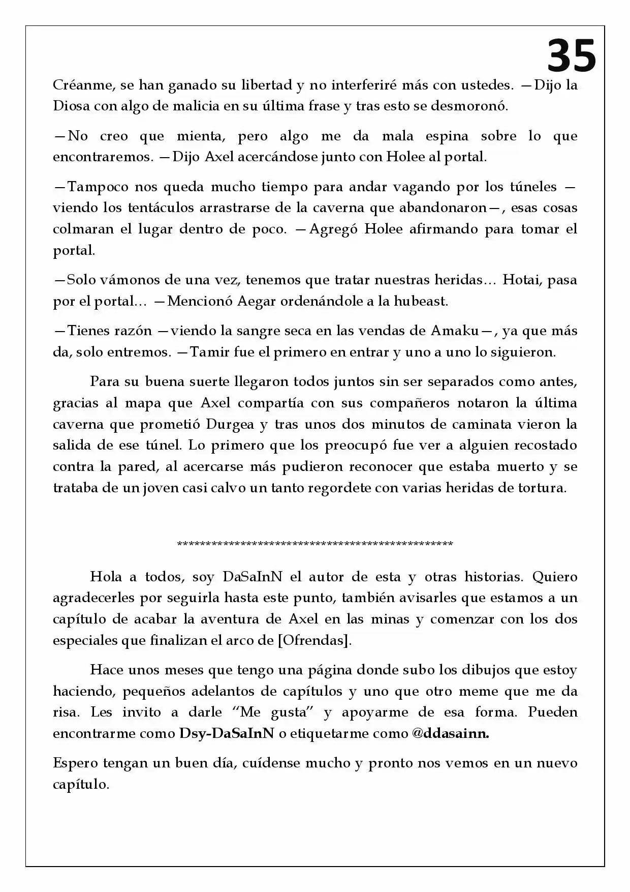 LA SENDA DEL HERALDO (Novela) - Capítulo 59 - Página 36 - LectorTMOo