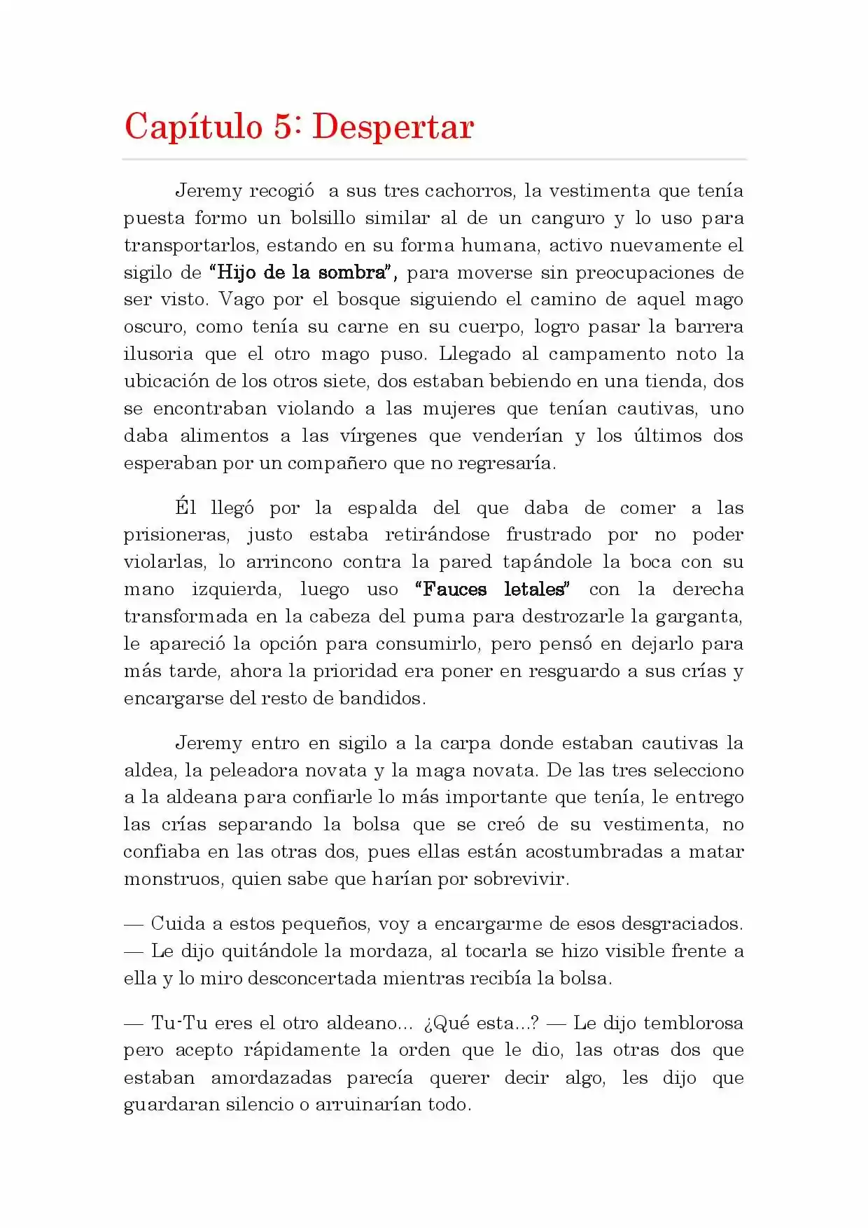 LA SENDA DEL HERALDO (Novela) - Capítulo 6 - Página 2 - LectorTMOo