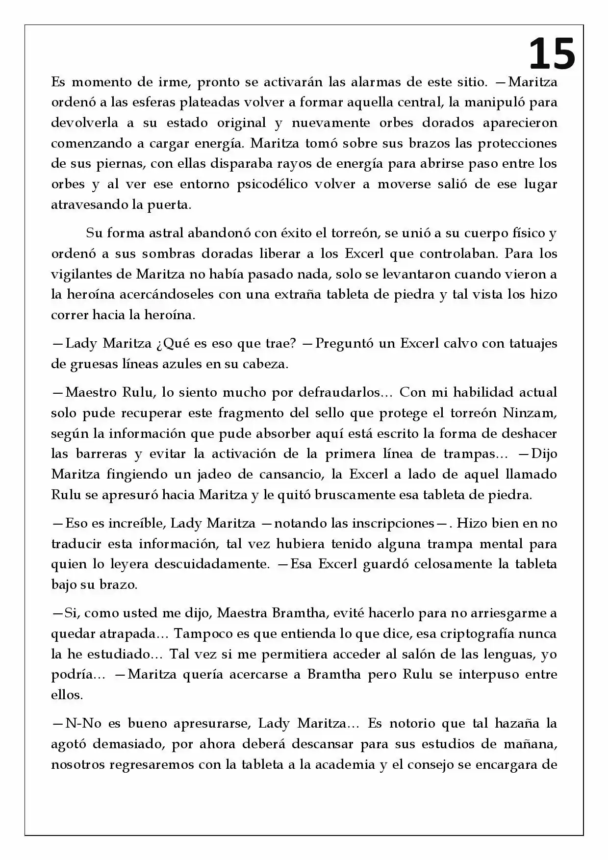 LA SENDA DEL HERALDO (Novela) - Capítulo 60.10 - Página 15 - LectorTMOo