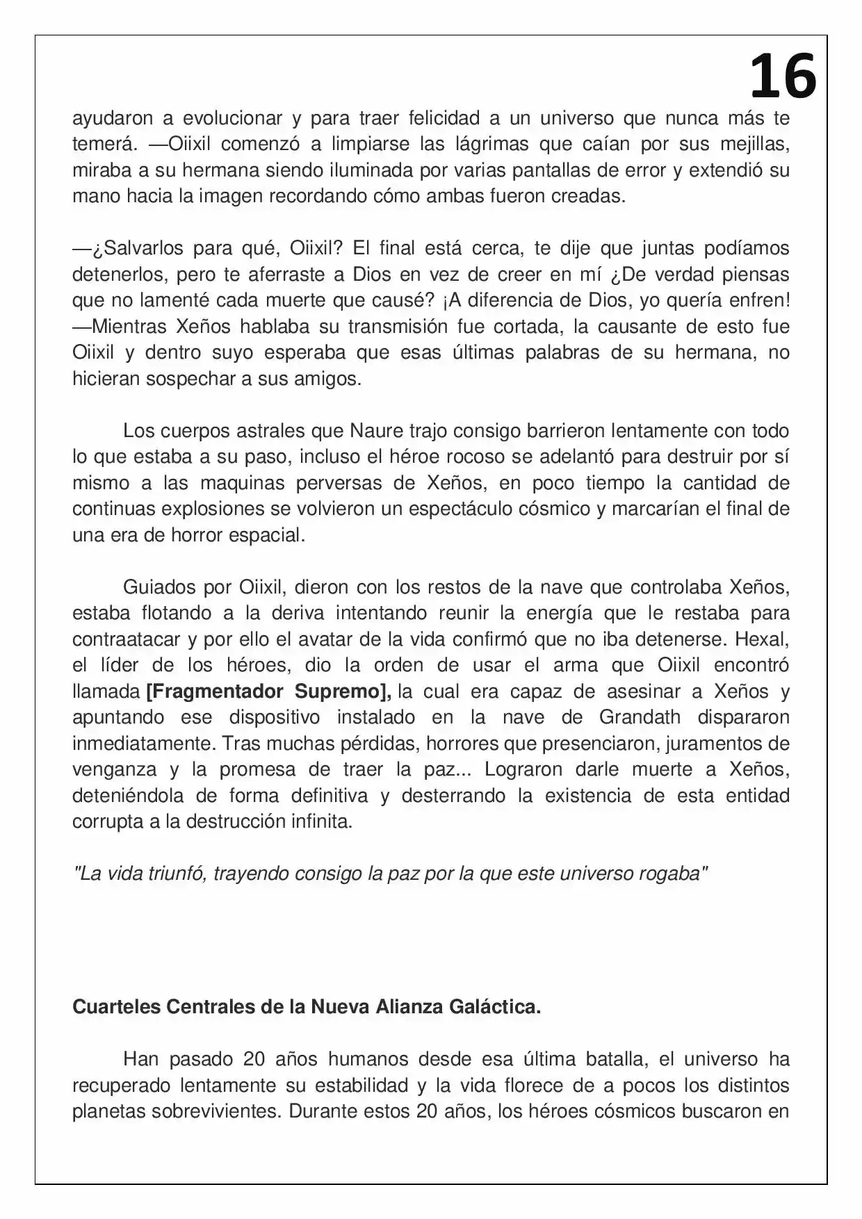 LA SENDA DEL HERALDO (Novela) - Capítulo 60.30 - Página 17 - LectorTMOo