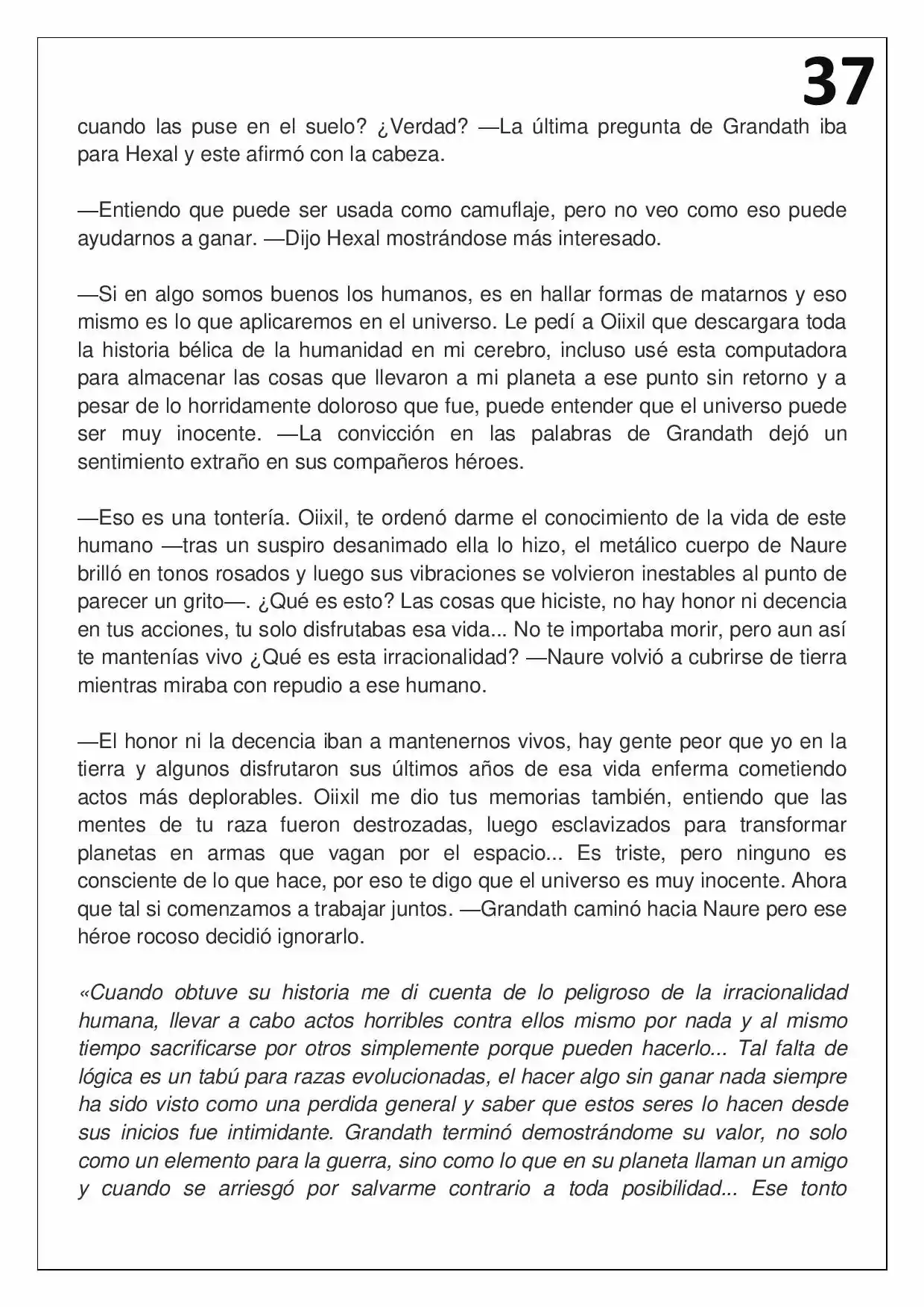LA SENDA DEL HERALDO (Novela) - Capítulo 60.30 - Página 38 - LectorTMOo