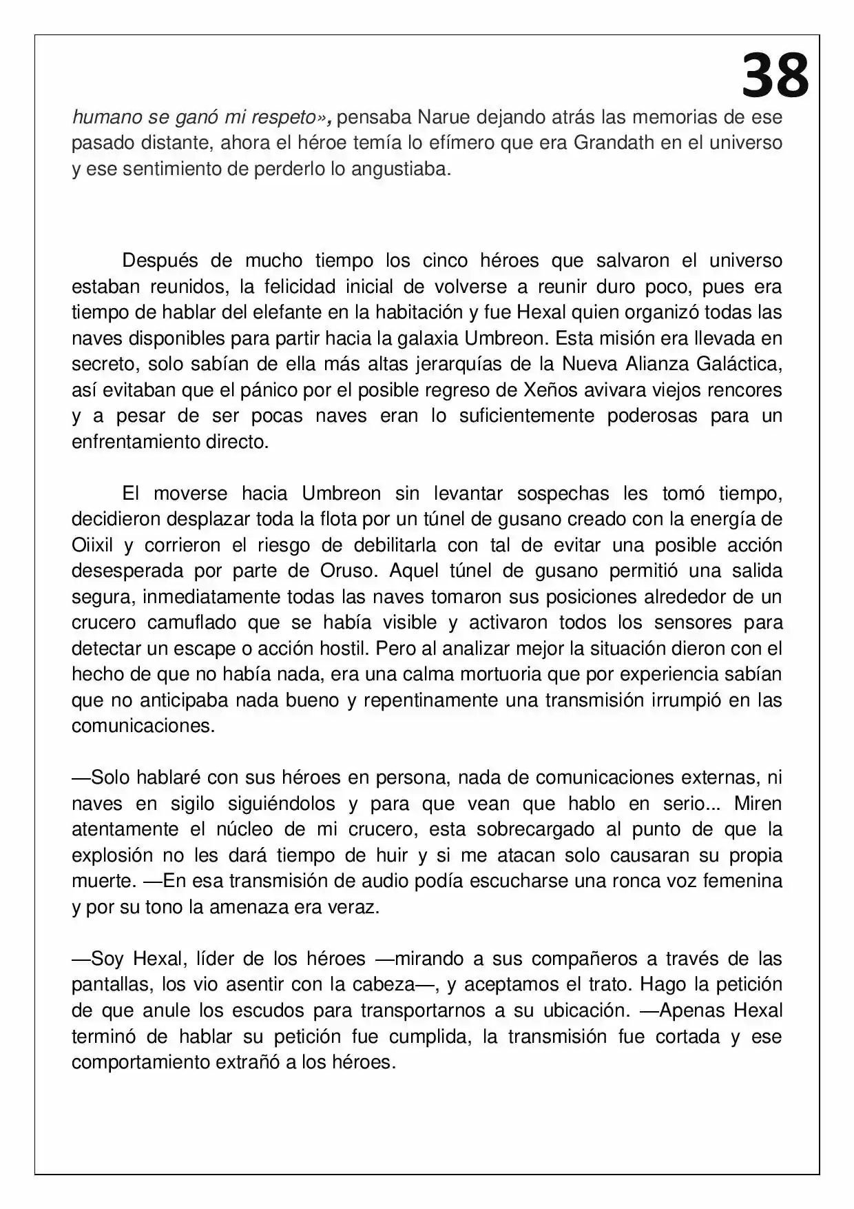 LA SENDA DEL HERALDO (Novela) - Capítulo 60.30 - Página 39 - LectorTMOo