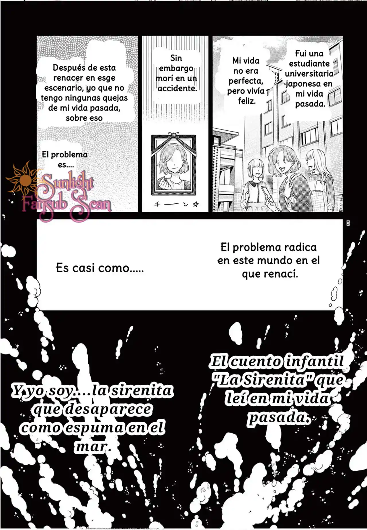 La Sirenita Reencarnada No Quiere Desaparecer En Forma De Espuma - Capítulo 1 - Página 8 - LectorTMOo
