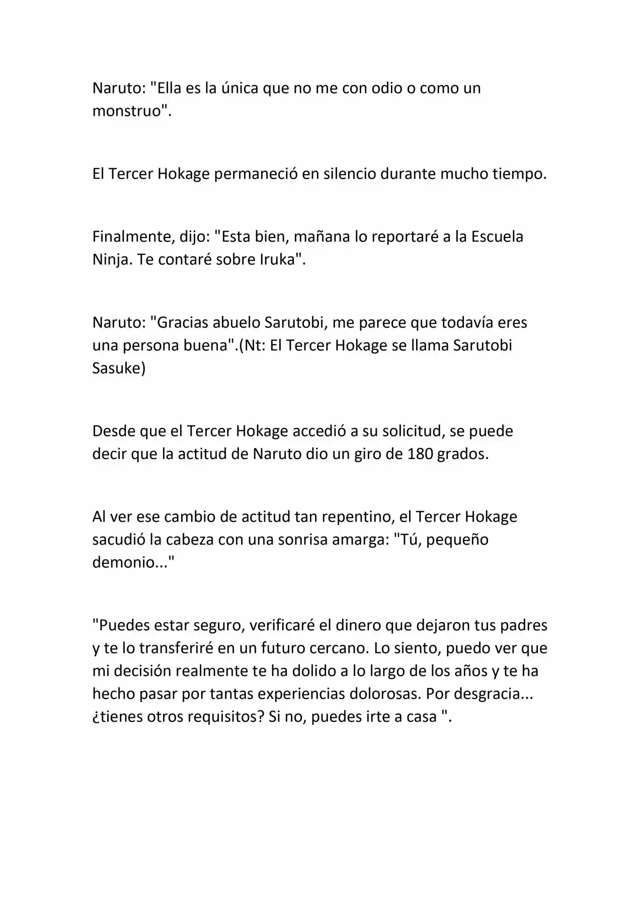 La Supremacia De Naruto (Novela) - Capítulo 10 - Página 4 - LectorTMOo
