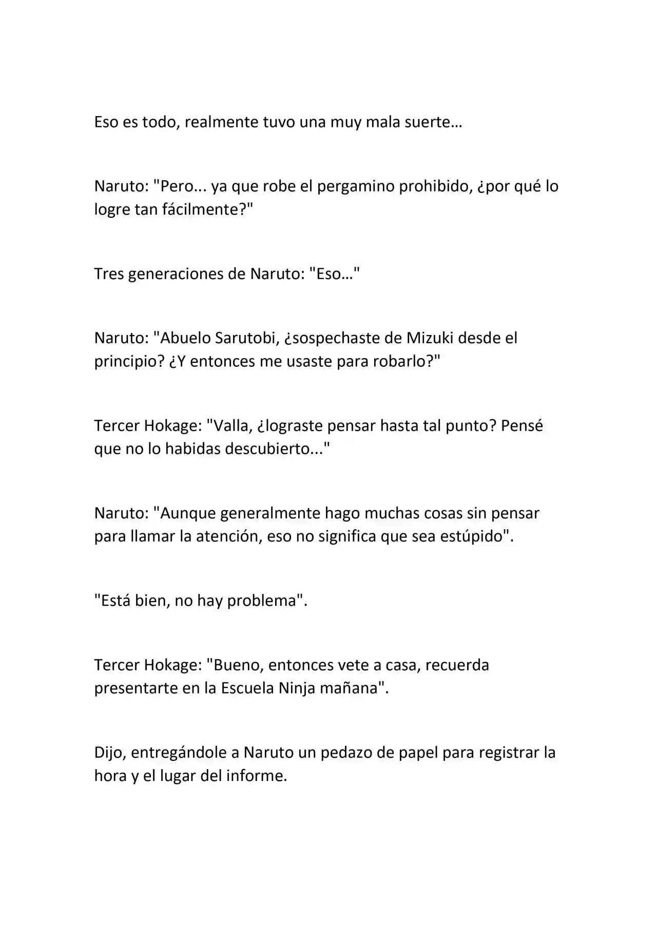 La Supremacia De Naruto (Novela) - Capítulo 10 - Página 6 - LectorTMOo