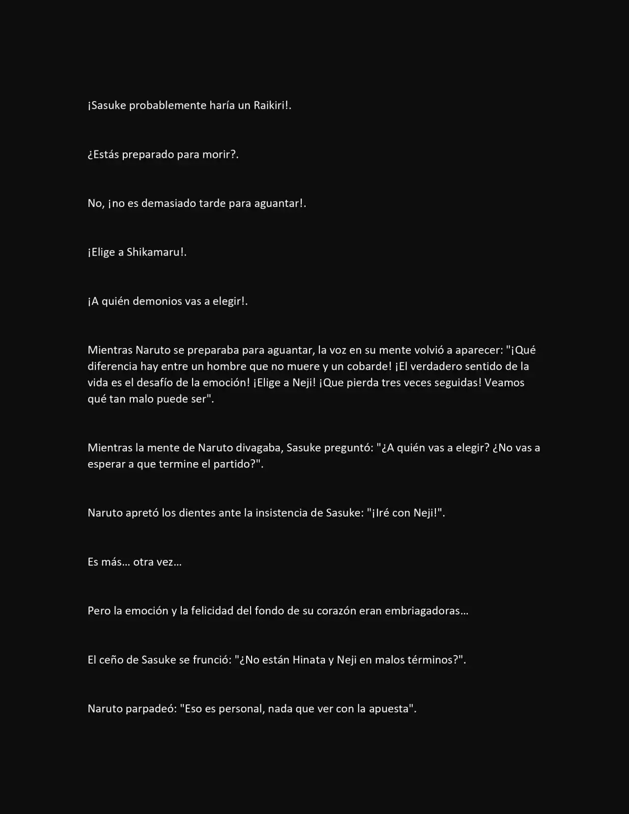 La Supremacia De Naruto (Novela) - Capítulo 102 - Página 6 - LectorTMOo
