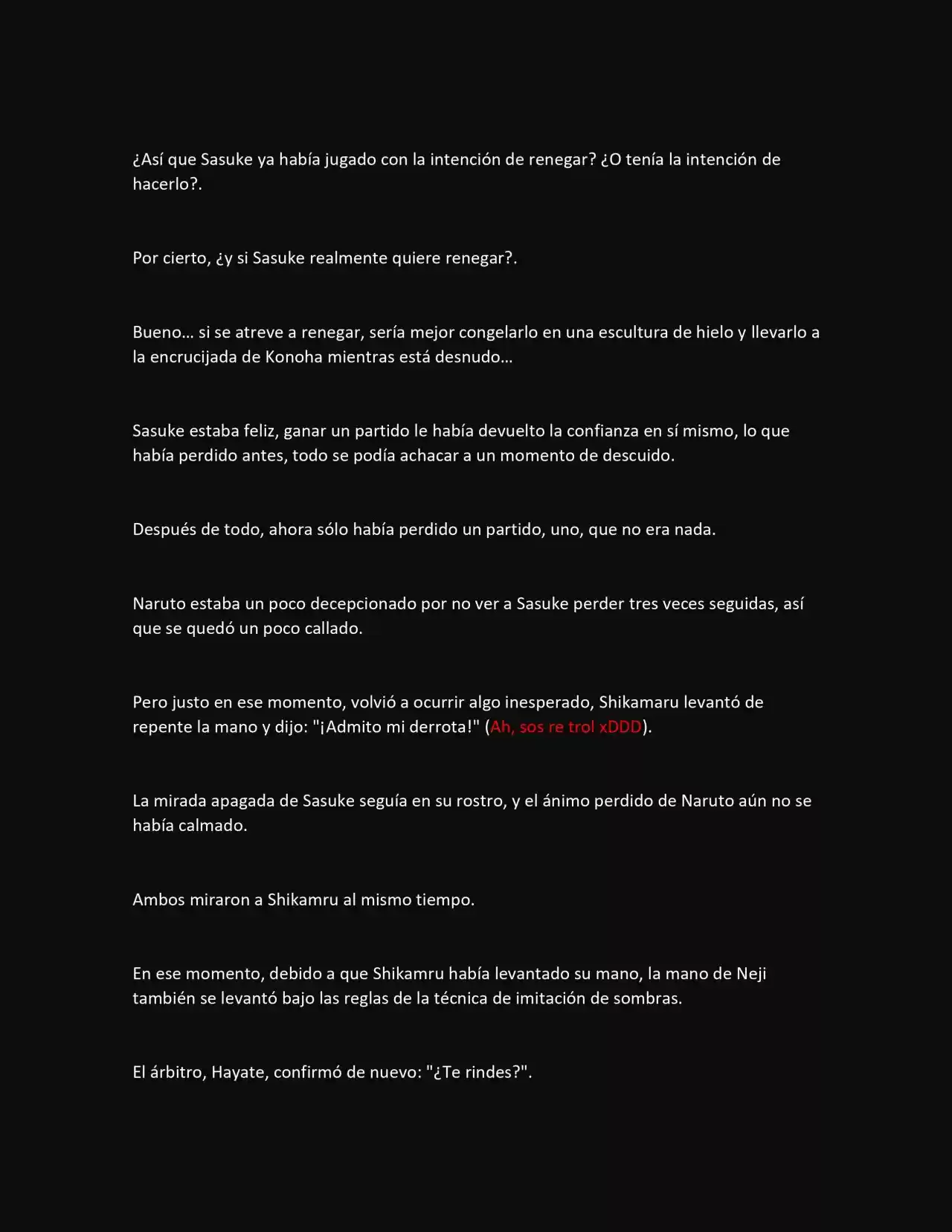 La Supremacia De Naruto (Novela) - Capítulo 104 - Página 6 - LectorTMOo