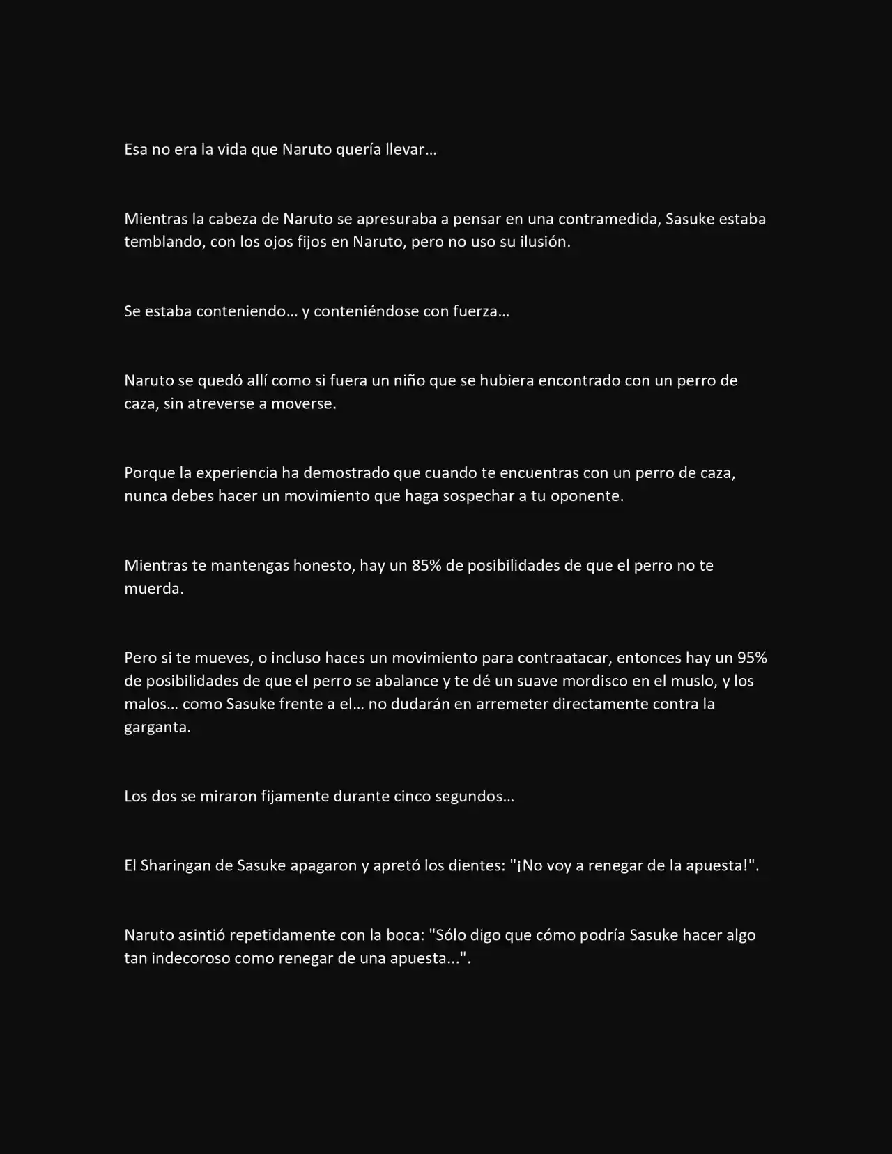 La Supremacia De Naruto (Novela) - Capítulo 104 - Página 8 - LectorTMOo